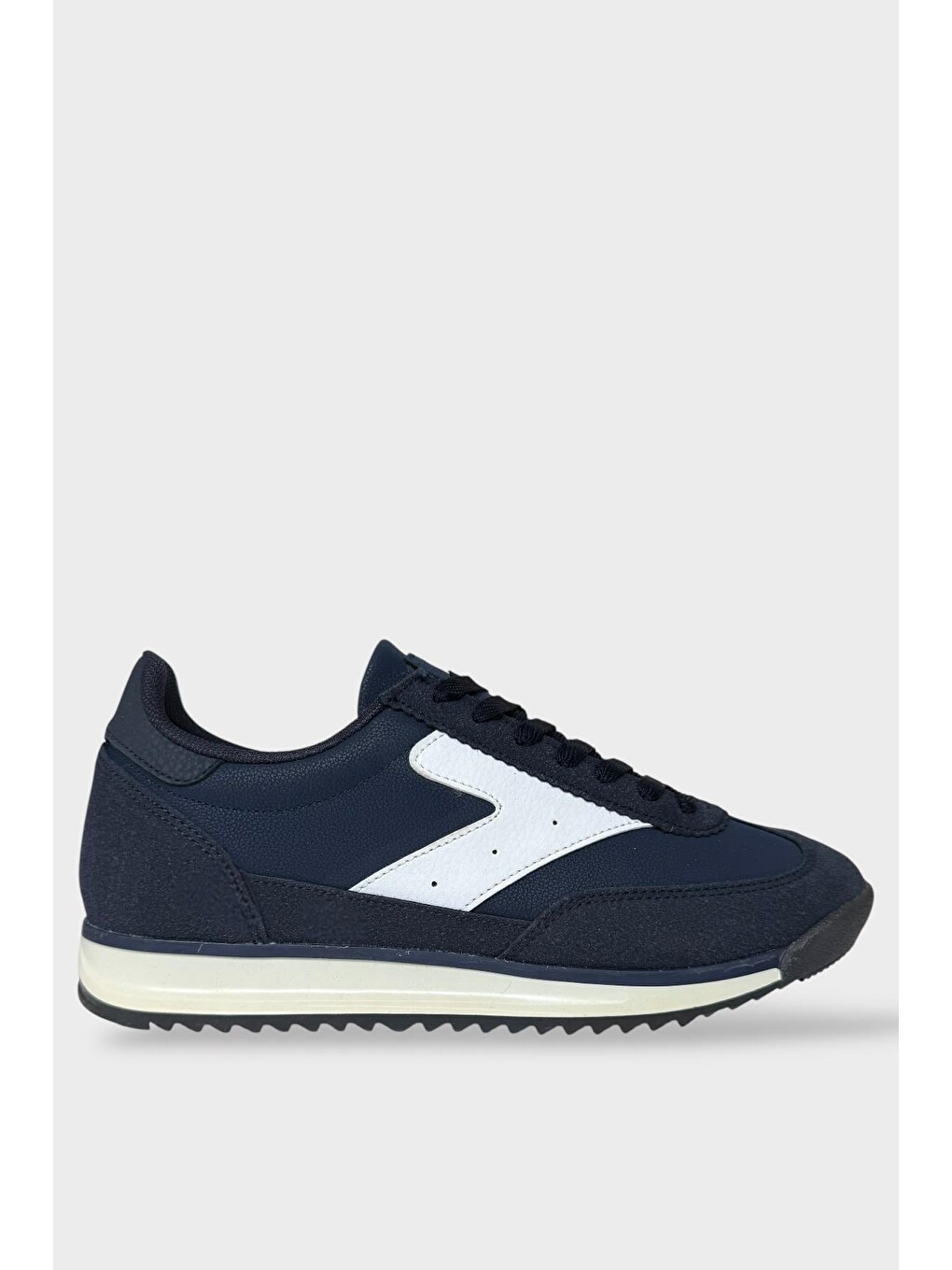 Erkek Günlük Hafif Rahat Taban Sneaker Ayakkabı Lacivert