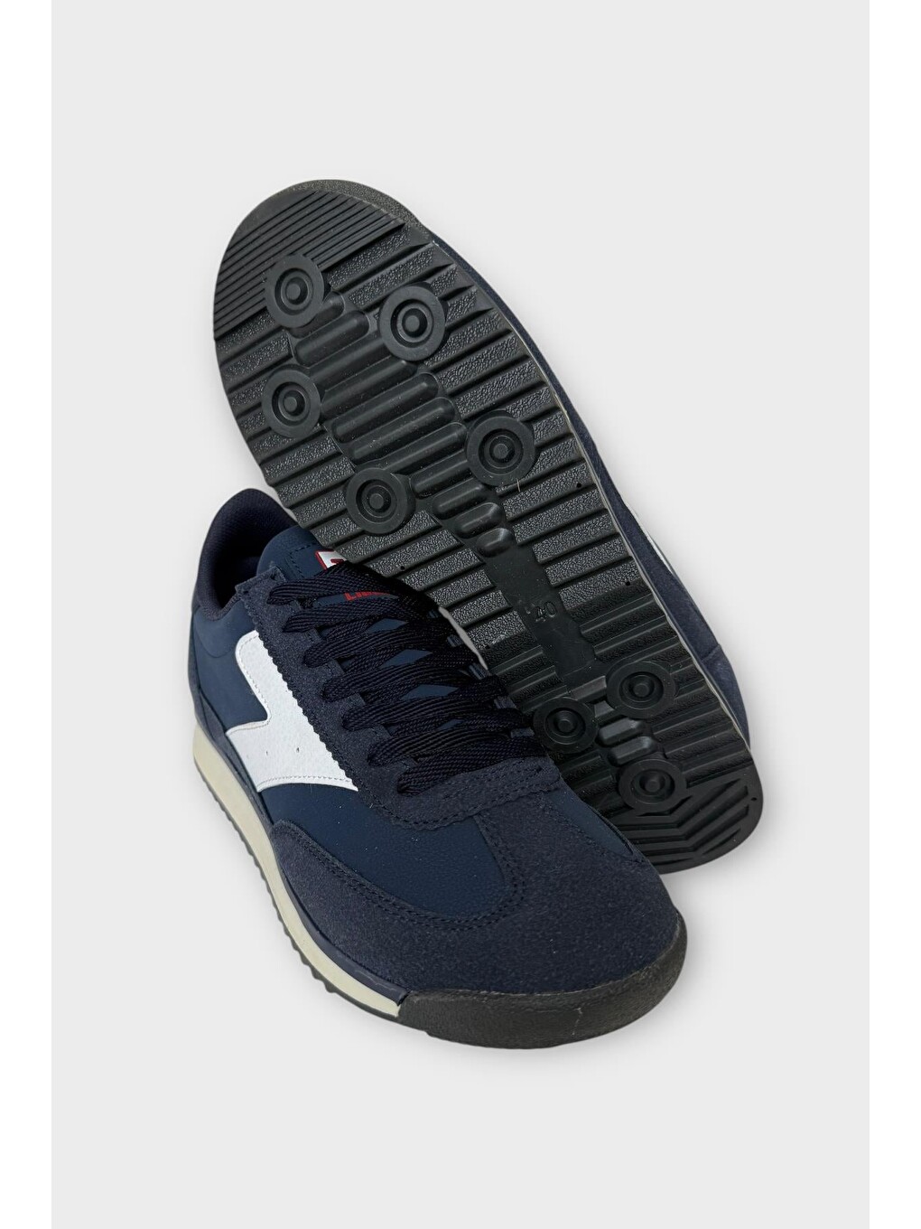 Erkek Günlük Hafif Rahat Taban Sneaker Ayakkabı Lacivert-4