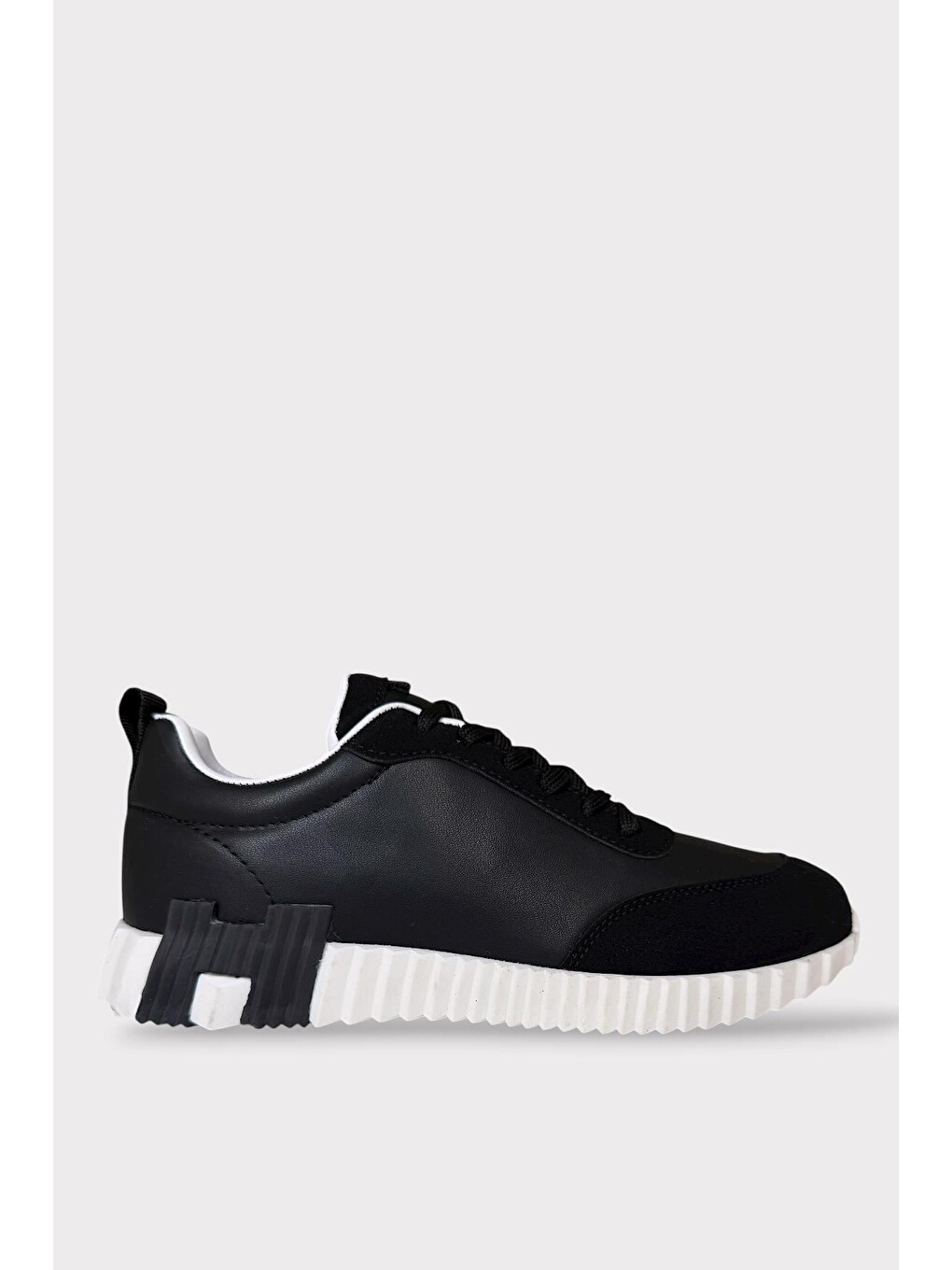 Erkek Günlük Sneaker Ayakkabı Siyah - Beyaz
