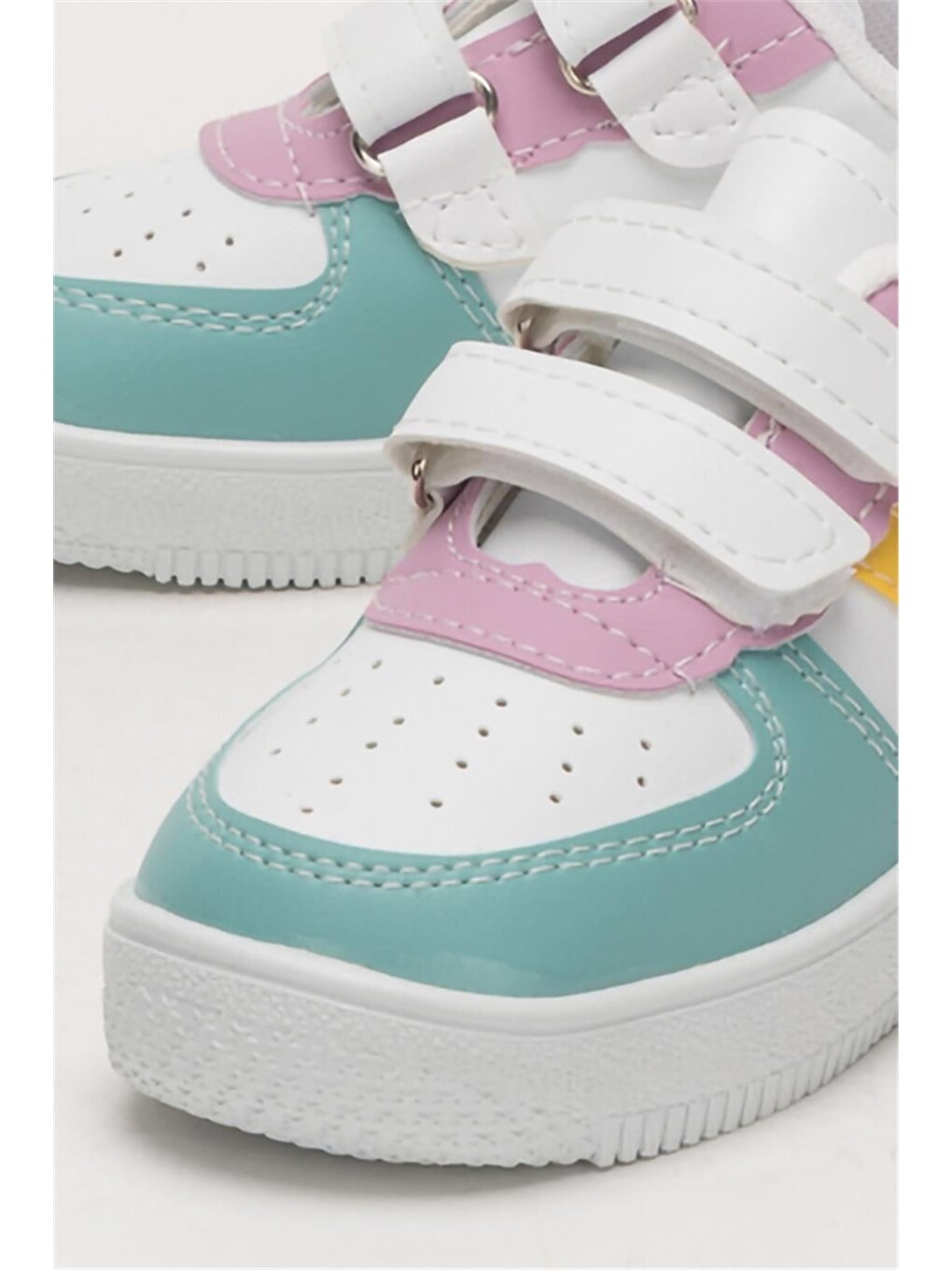 Çocuk Sneaker Spor Ayakkabı Beyaz-lila-4
