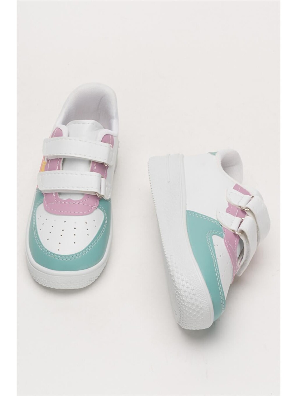 Çocuk Sneaker Spor Ayakkabı Beyaz-lila-6