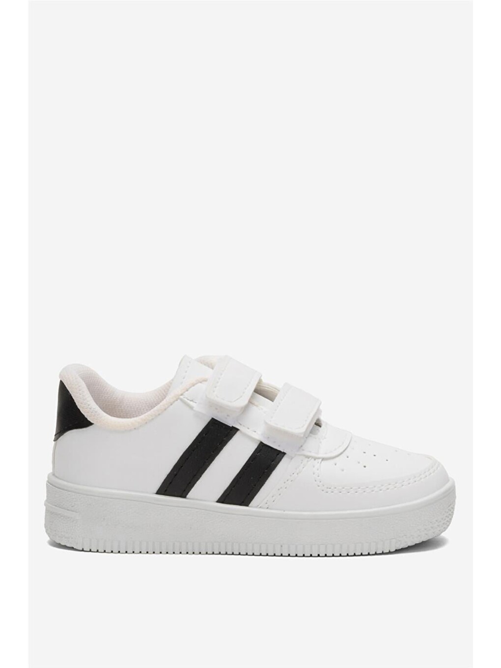 Çocuk Sneaker Spor Ayakkabı Beyaz-siyah