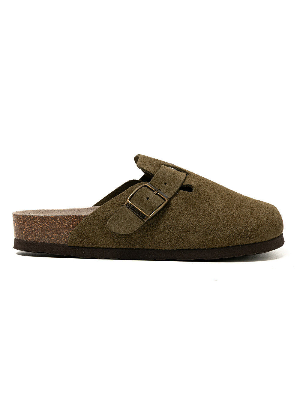 Haki Kadın Terlik G105944 Rıva Velour Kaki