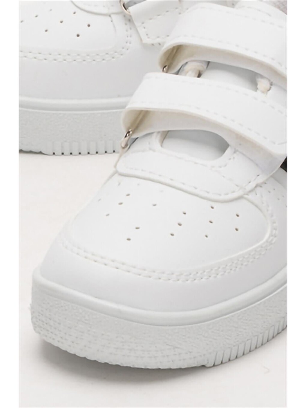 Çocuk Sneaker Spor Ayakkabı Beyaz-siyah-4