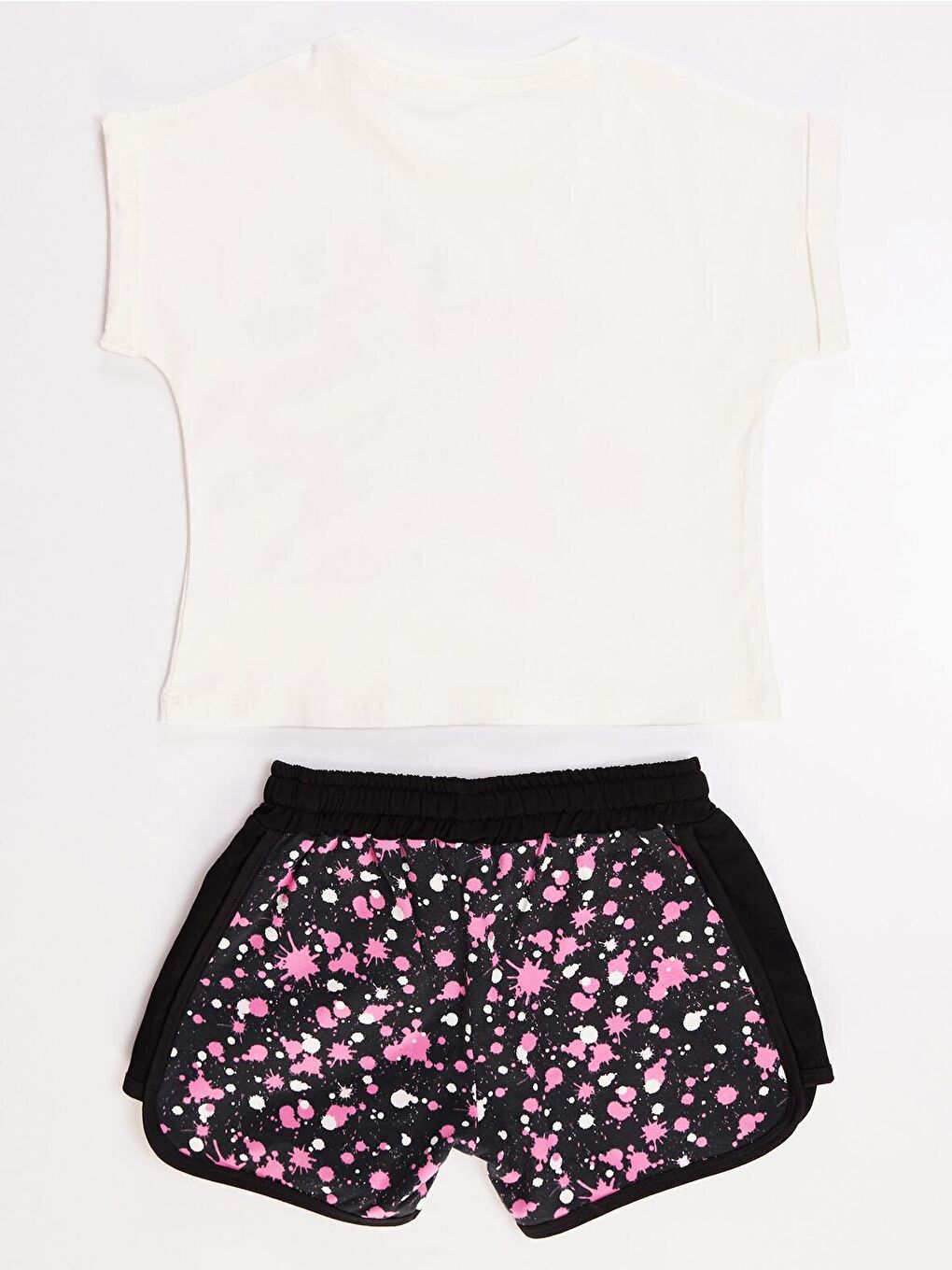 Karışık Splash Star Kız Çocuk Tişört Şort Takım-3