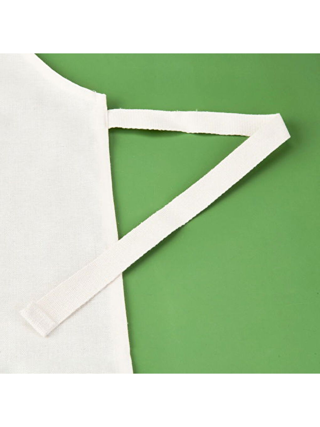 Soft Zoe Mutfak Önlüğü - Ekru / Mavi - 54x78 cm-1