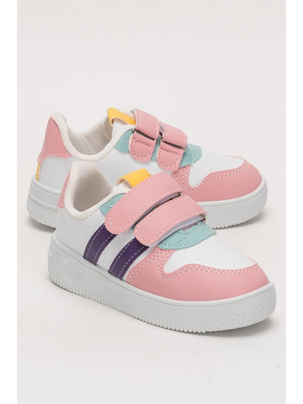 Çocuk Sneaker Spor Ayakkabı Pembe-mor-1