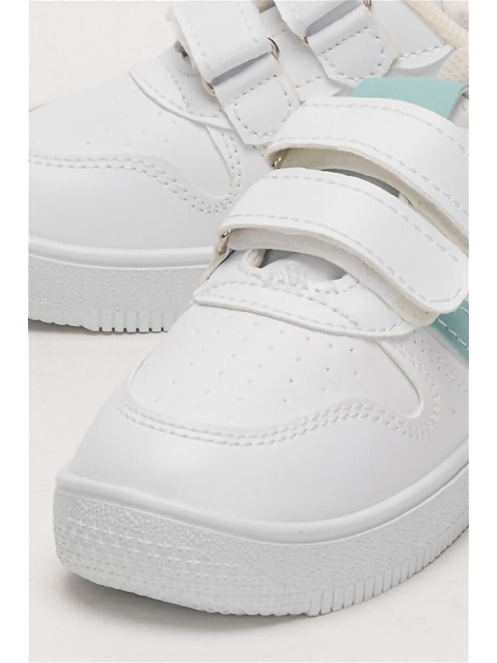 Çocuk Sneaker Spor Ayakkabı Yeşil - Beyaz-2