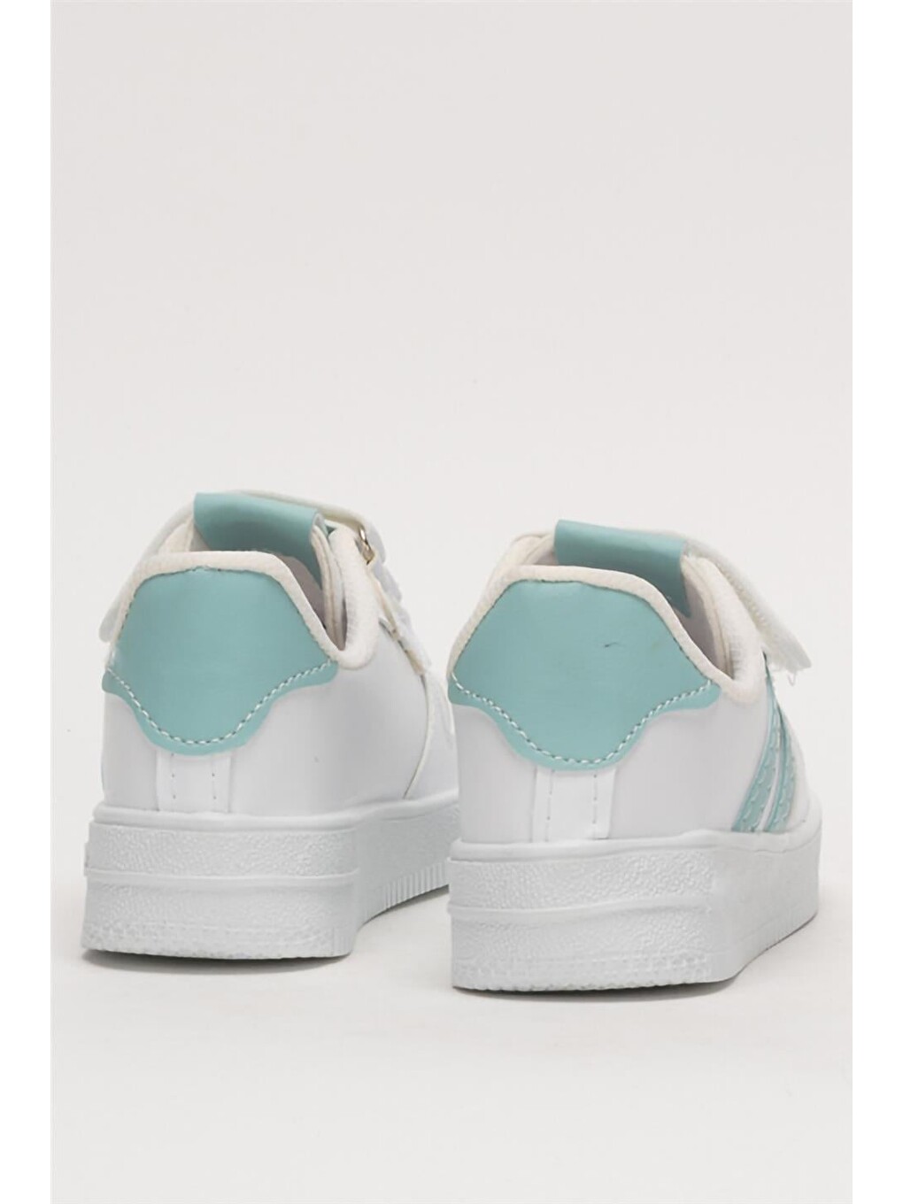 Çocuk Sneaker Spor Ayakkabı Yeşil - Beyaz-4