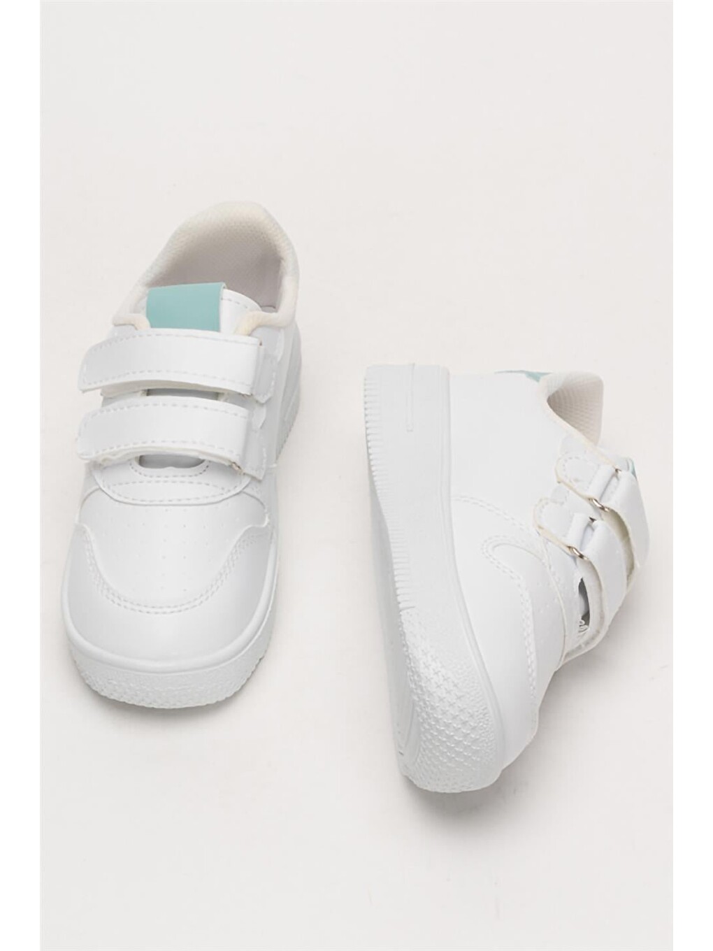 Çocuk Sneaker Spor Ayakkabı Yeşil - Beyaz-6