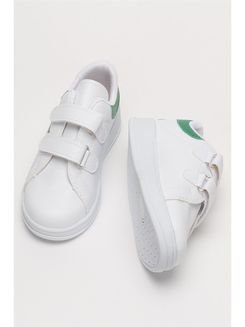 Çocuk Kuromi Baskılı Cırtlı Unisex Spor Ayakkabı Yeşil-6