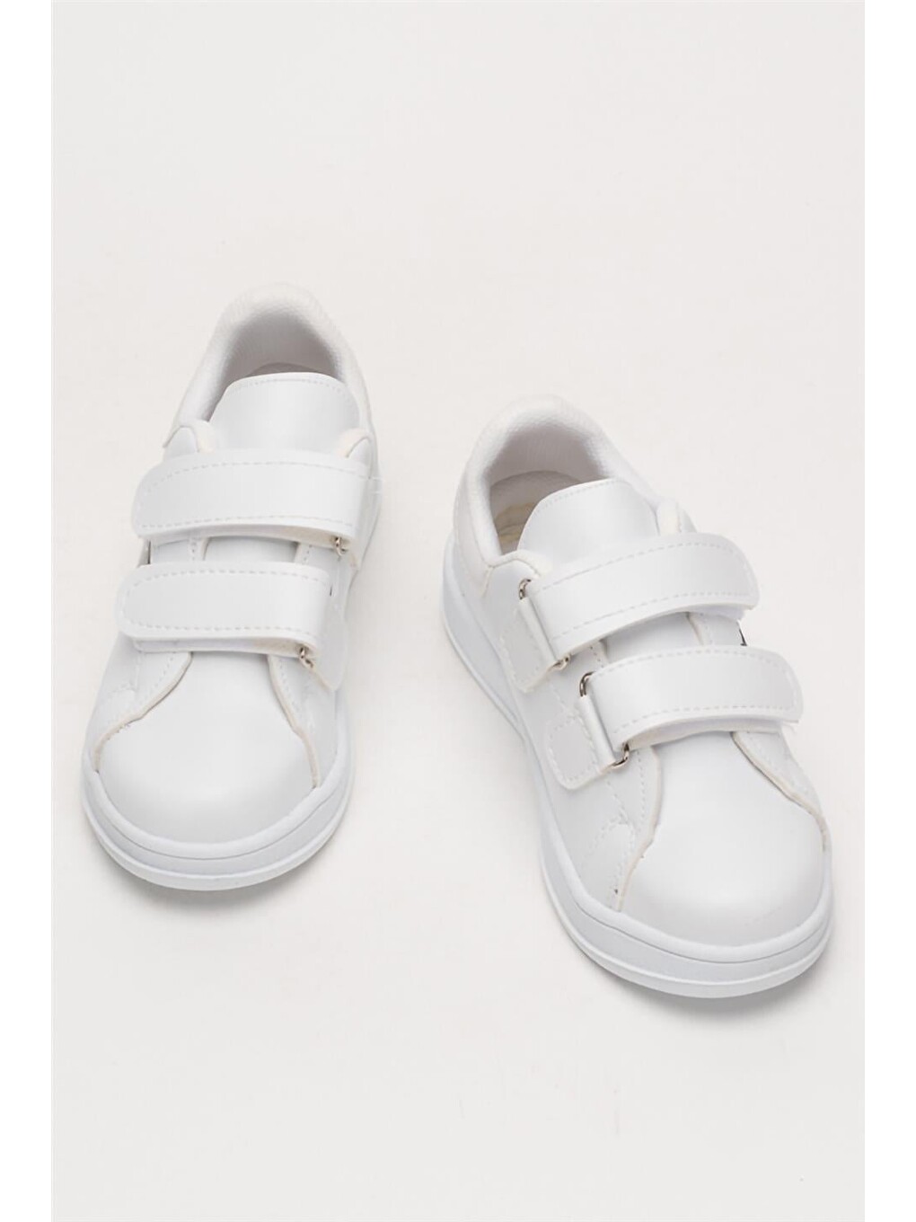 Çocuk Kuromi Baskılı Cırtlı Unisex Spor Ayakkabı Beyaz-5