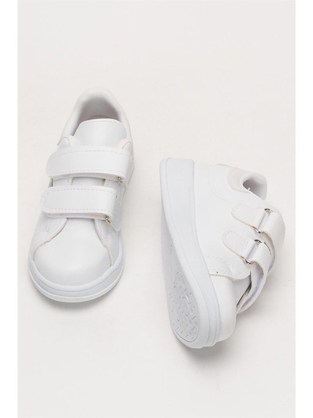 Çocuk Kuromi Baskılı Cırtlı Unisex Spor Ayakkabı Beyaz-6