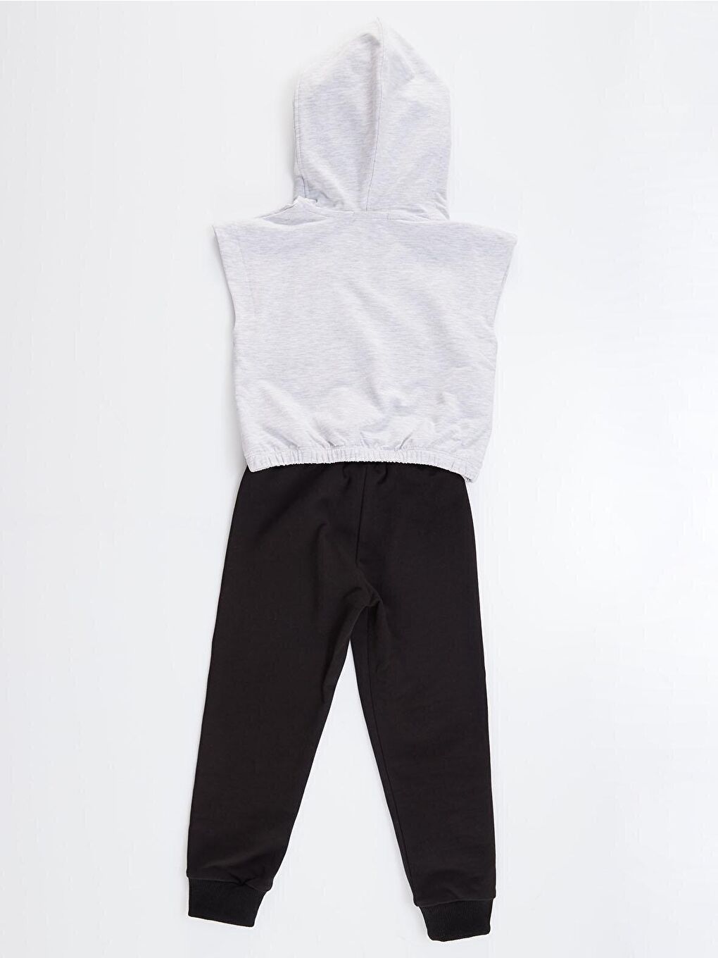 Karışık Love Shine Kız Kolsuz Eşofman Altı Takım-3