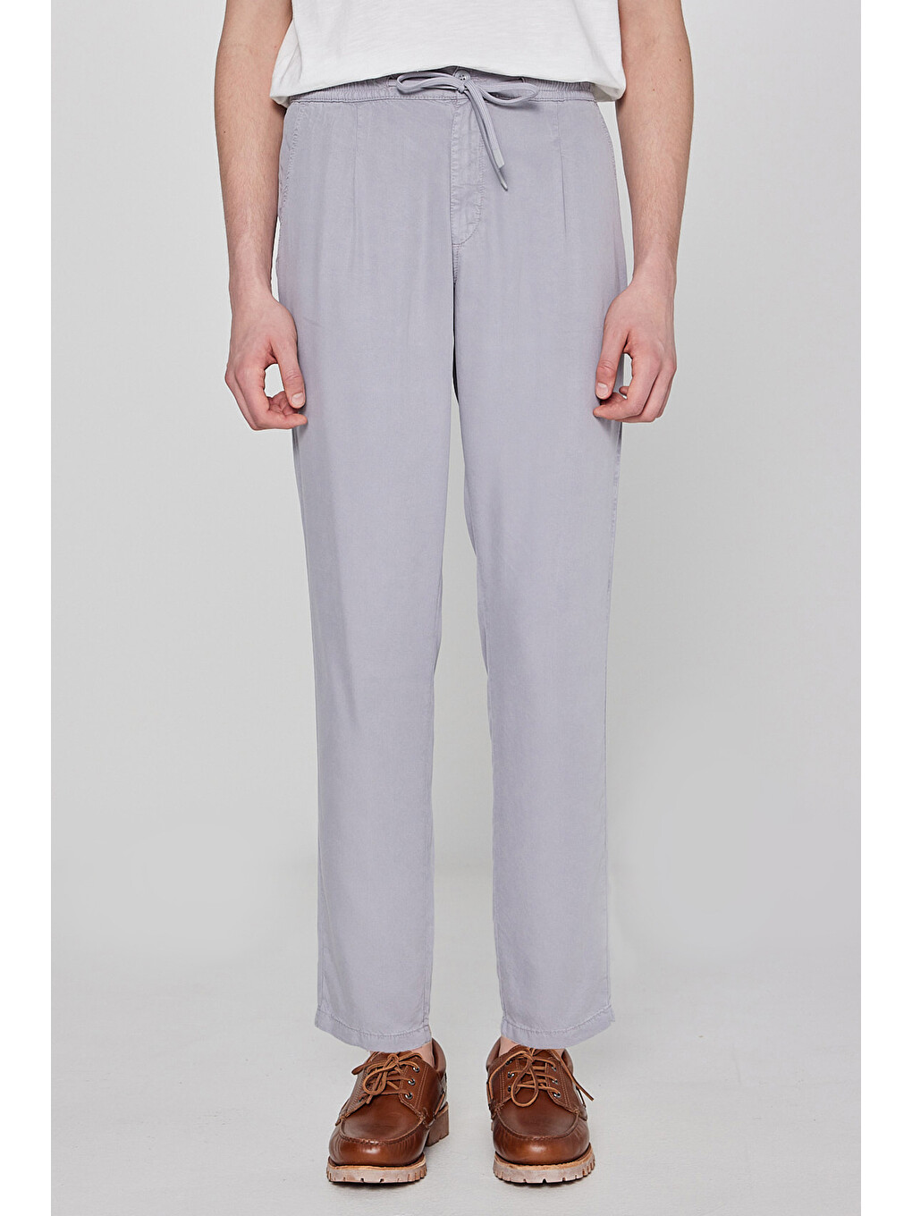 Gri Regular Fit Siyah Pantolon-2