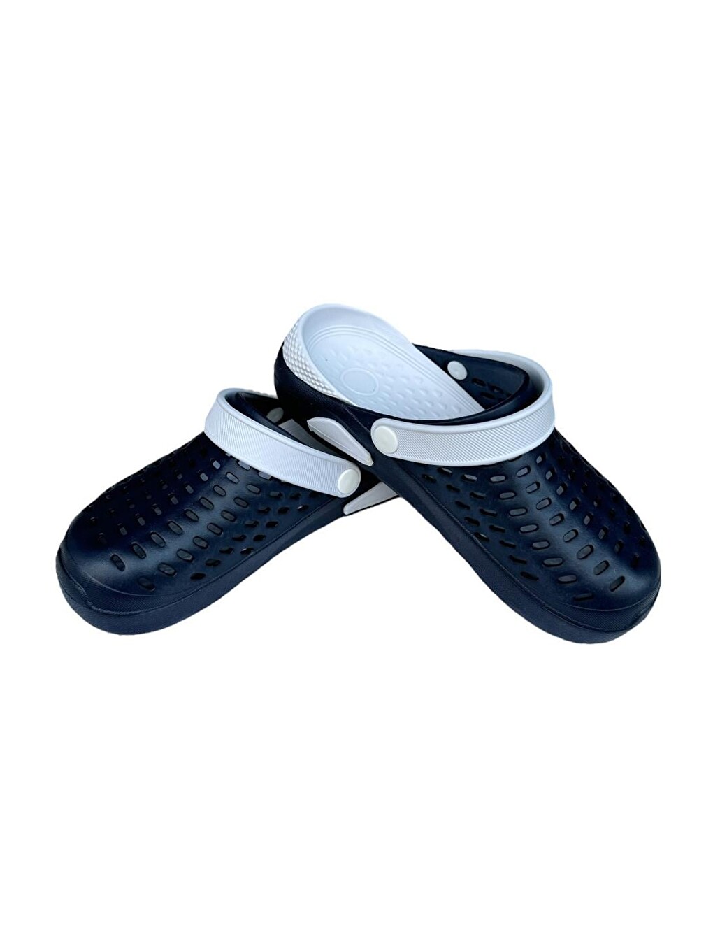 Unisex Comfort Eva Taban Terlik Lacivert - Beyaz-4