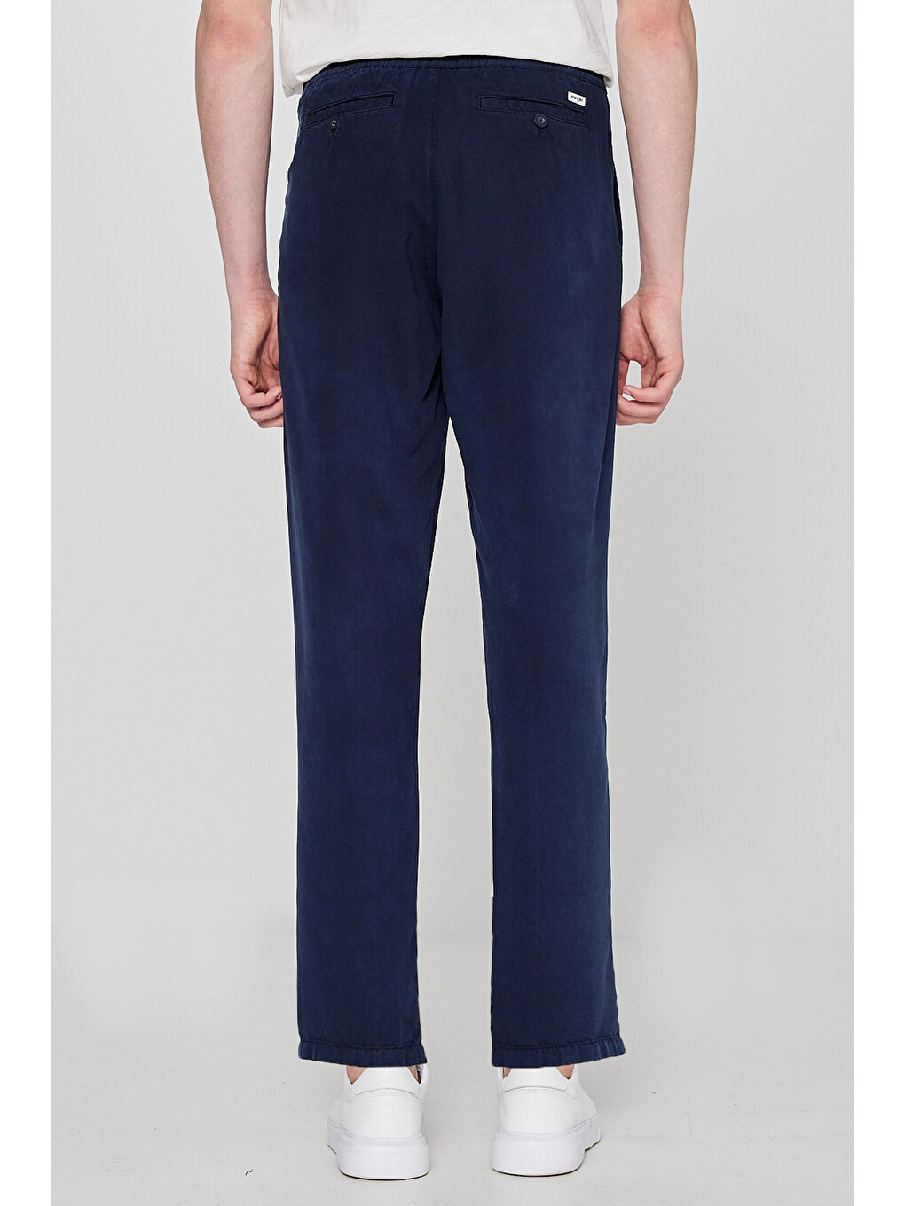 Lacivert Regular Fit Siyah Pantolon-4