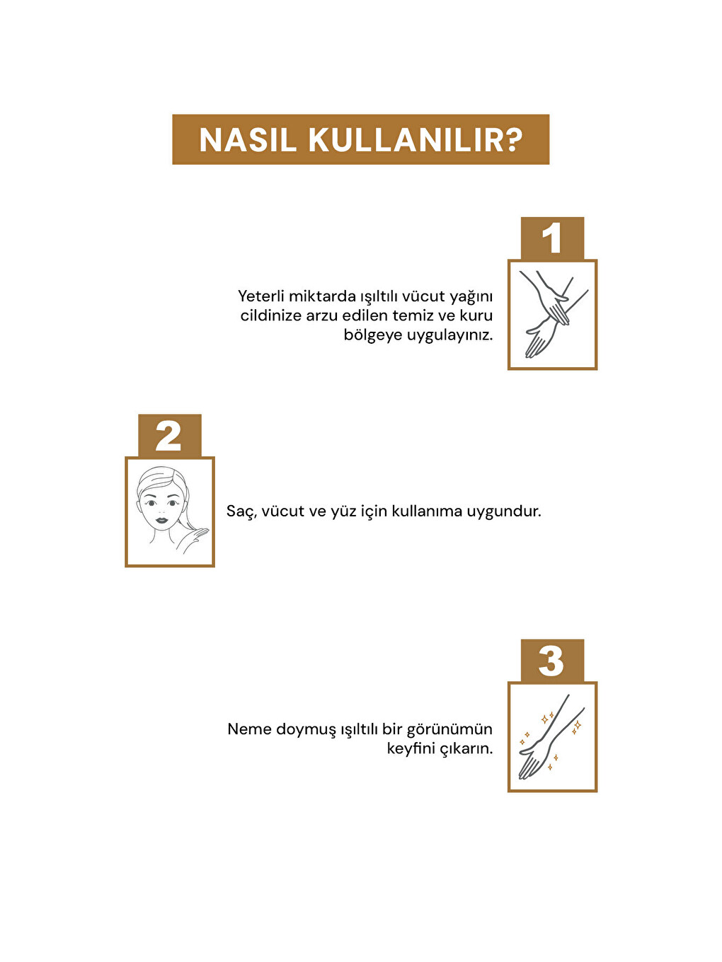 No:16 Mucizevi Işıltılı Saç Ve Vücut Bakım Yağı 100 Ml - Parıltılı Nemlendirici Bakım-3