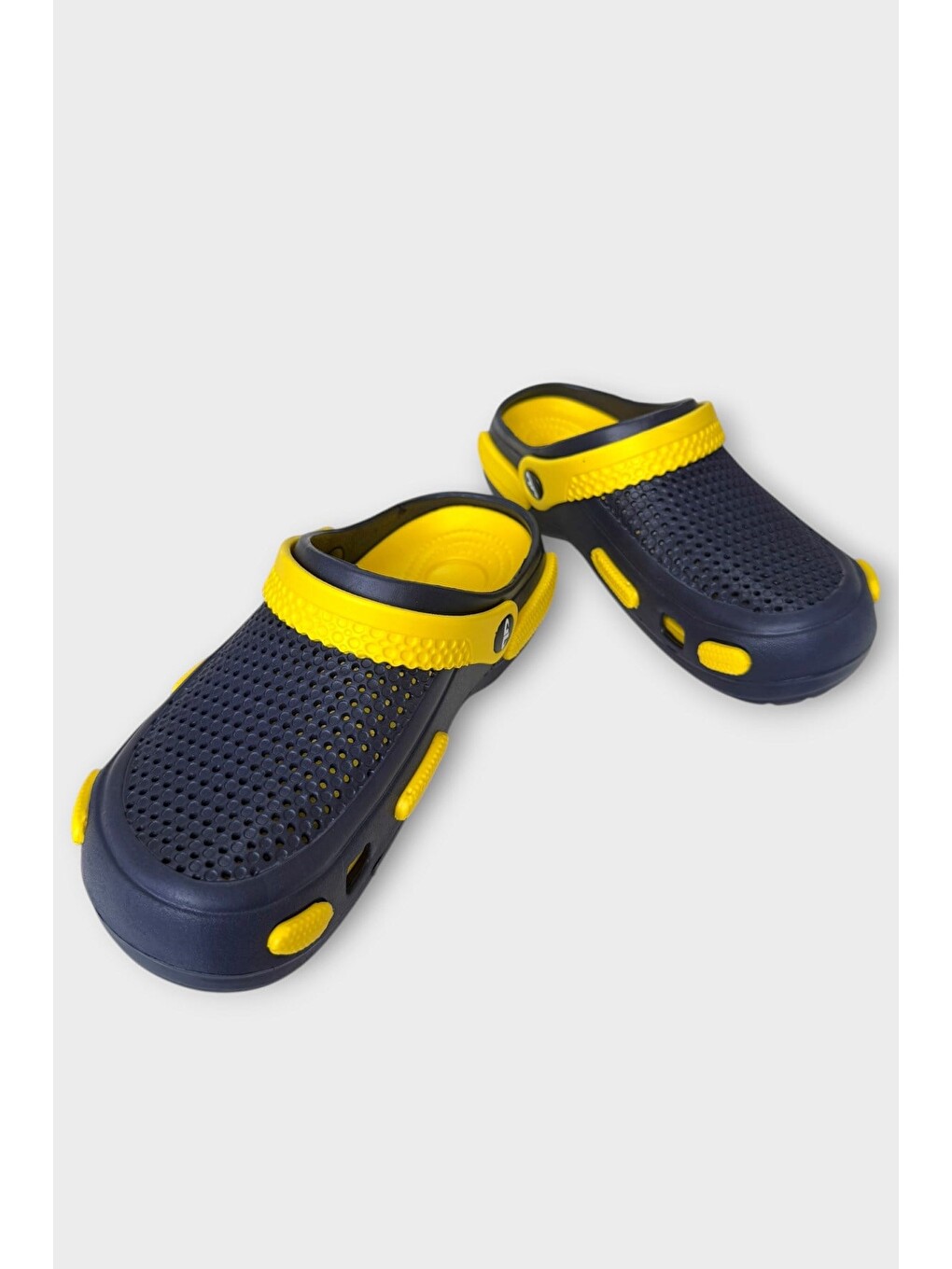 Unisex Comfort Medikal Hemşire Sabo Terlik Lacivert - Sari-2