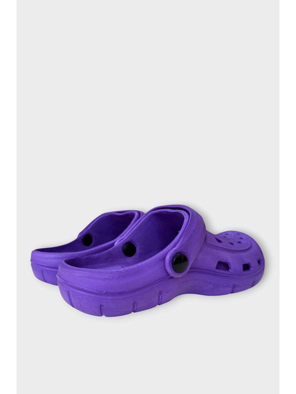Unisex Comfort Hafif Medikal Hemşire Doktor Sabo Terlik Mor-3