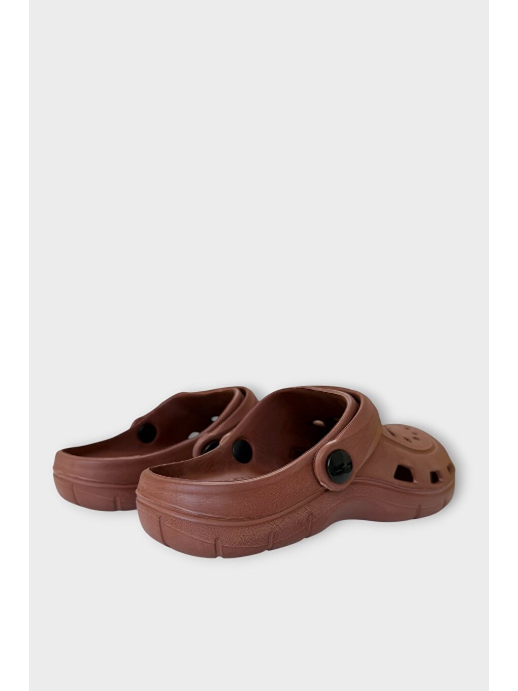 Unisex Comfort Hafif Medikal Hemşire Doktor Sabo Terlik Kahverengi-3