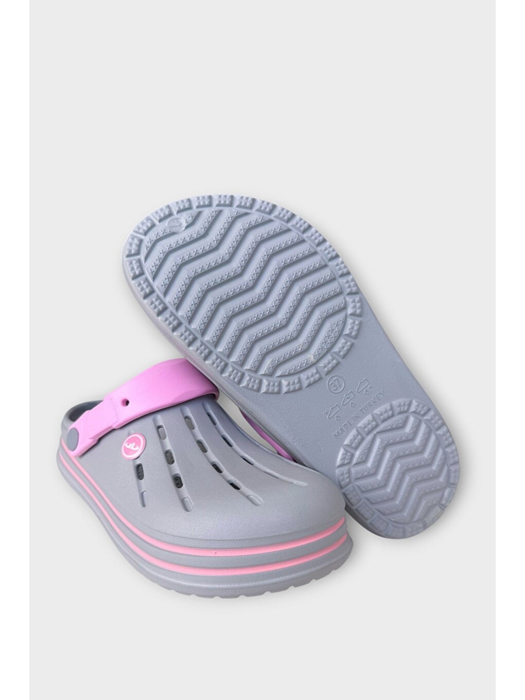 Comfort Medikal Hemşire Sabo Unisex Terlik Gri-4