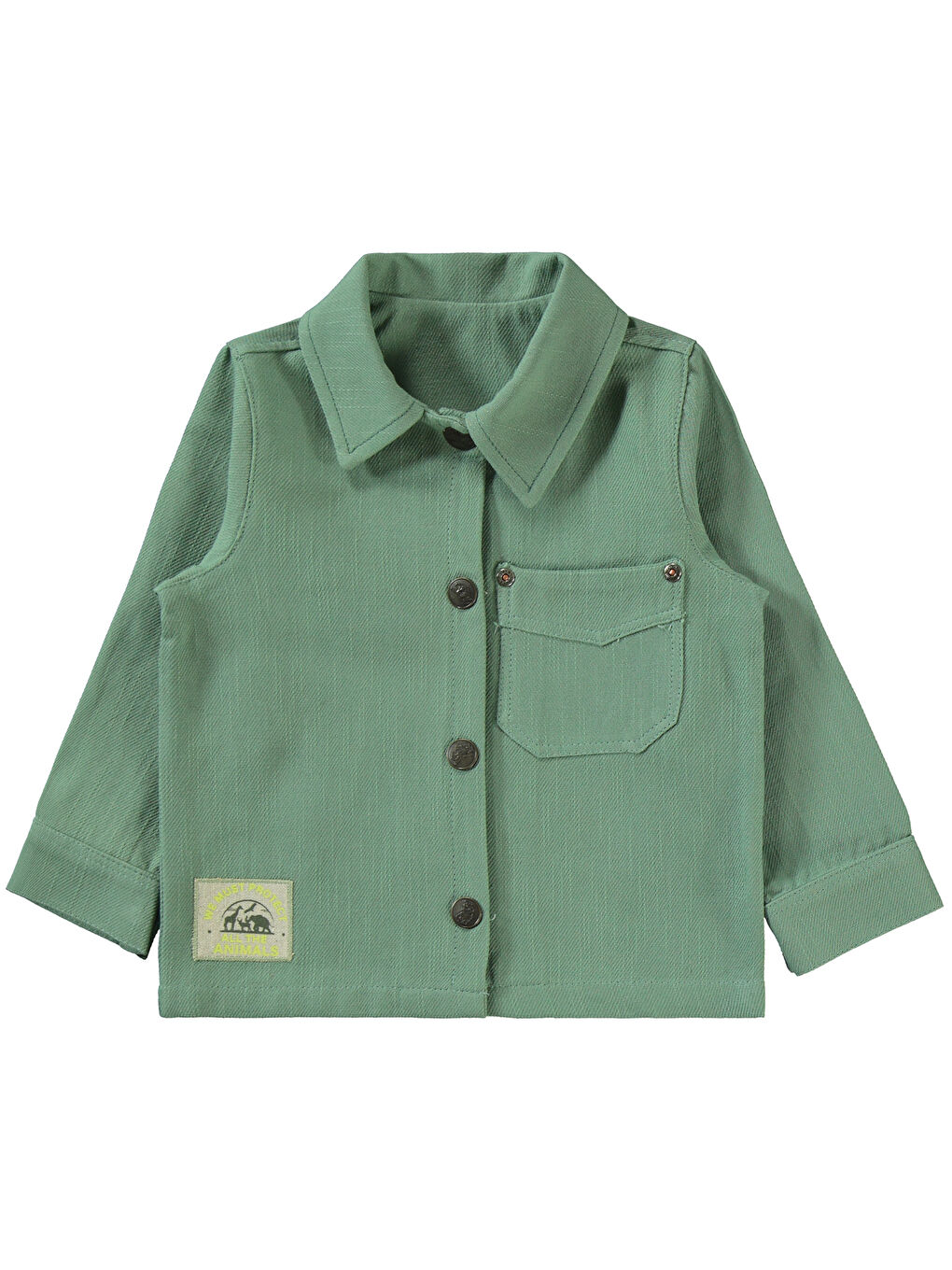 Yeşil Erkek Çocuk 3'lü Takım 1-3 Yaş Mint-3