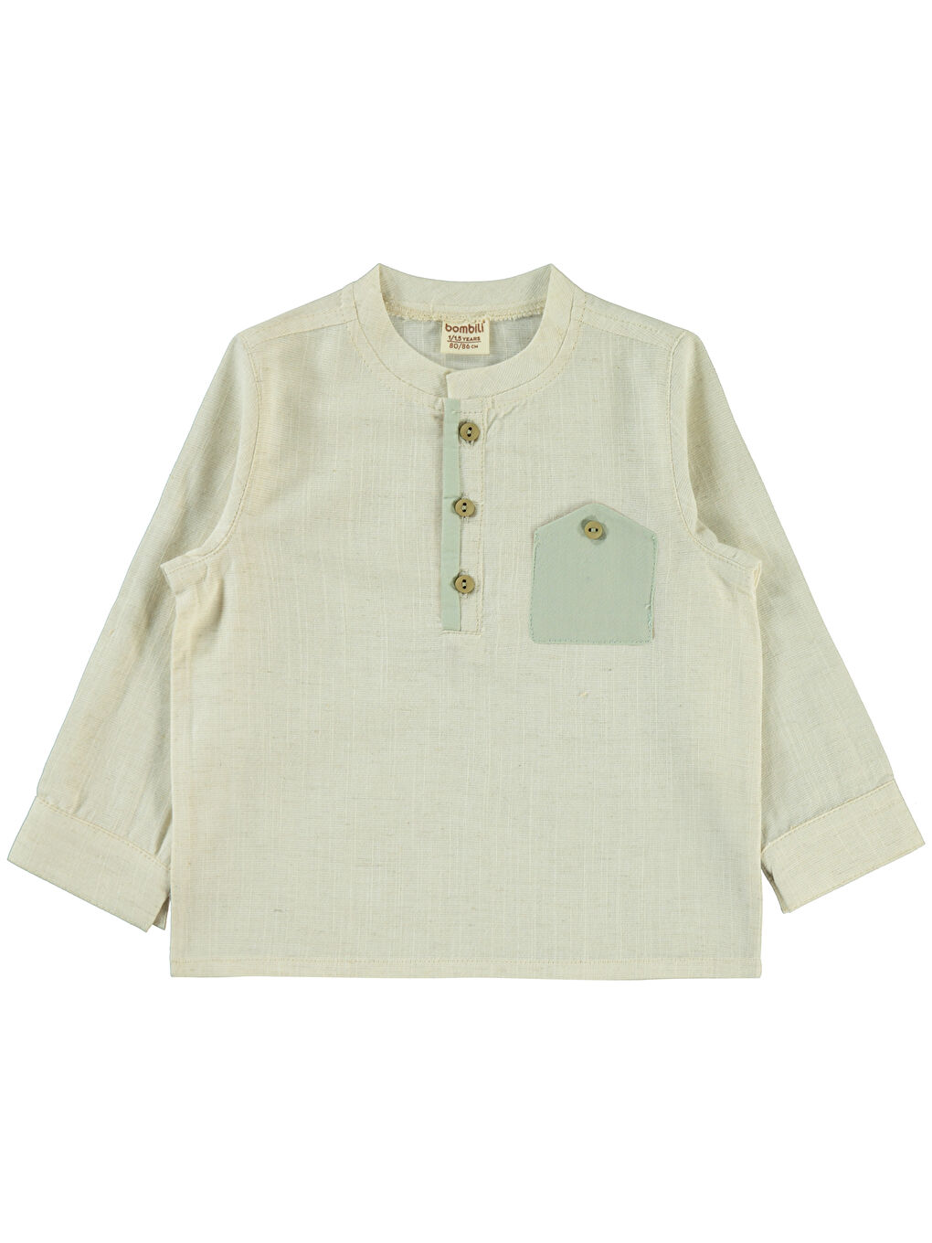 Yeşil Erkek Çocuk 3'lü Takım 1-3 Yaş Mint-4