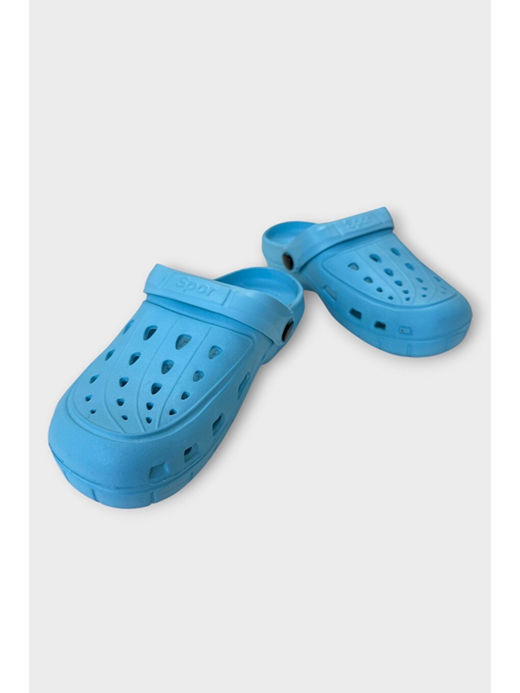 Unisex Comfort Hafif Medikal Hemşire Doktor Sabo Terlik Buz Mavi-2