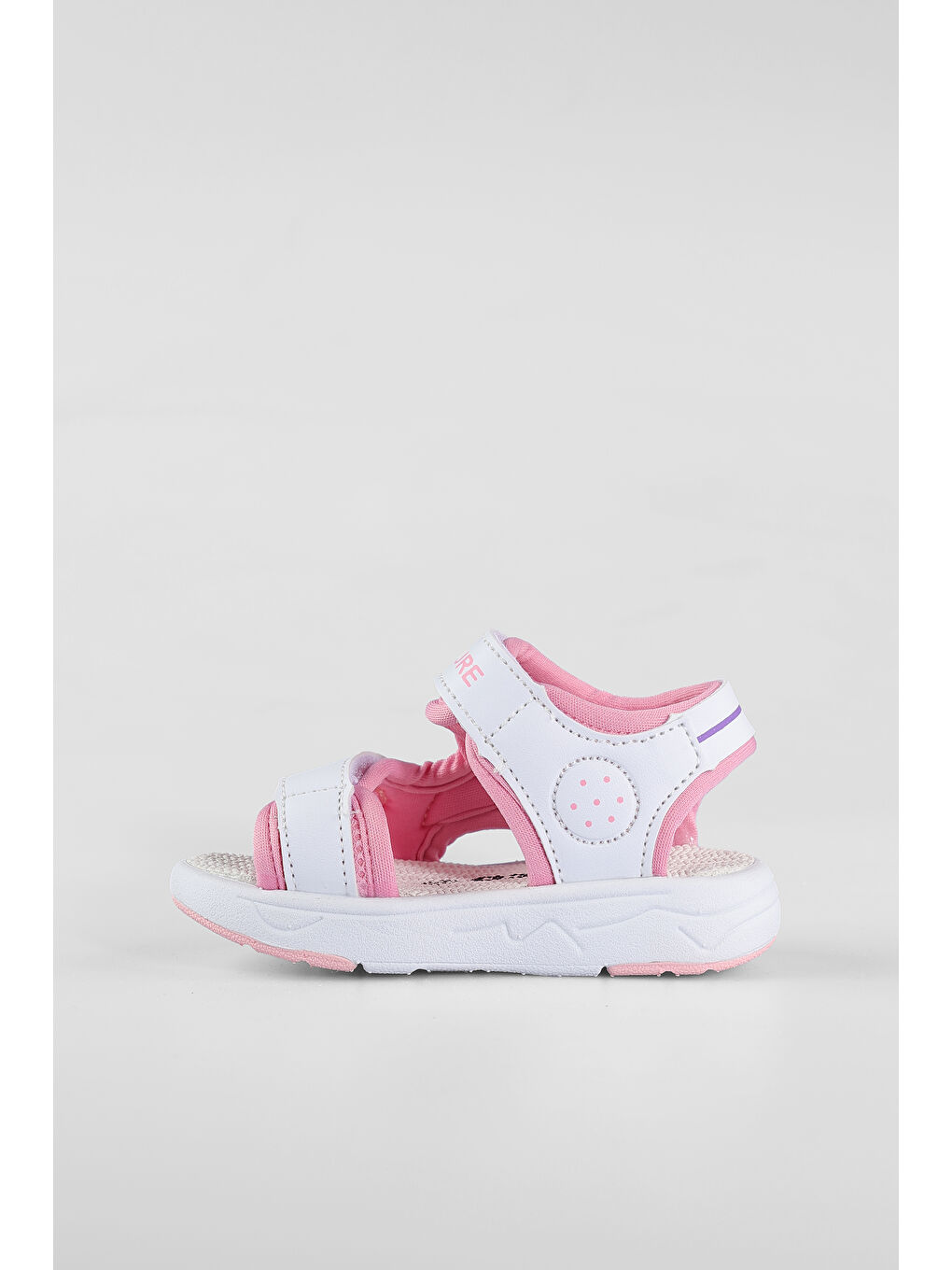 Mocha Hafif Kız Bebek Pembe Sandalet-1