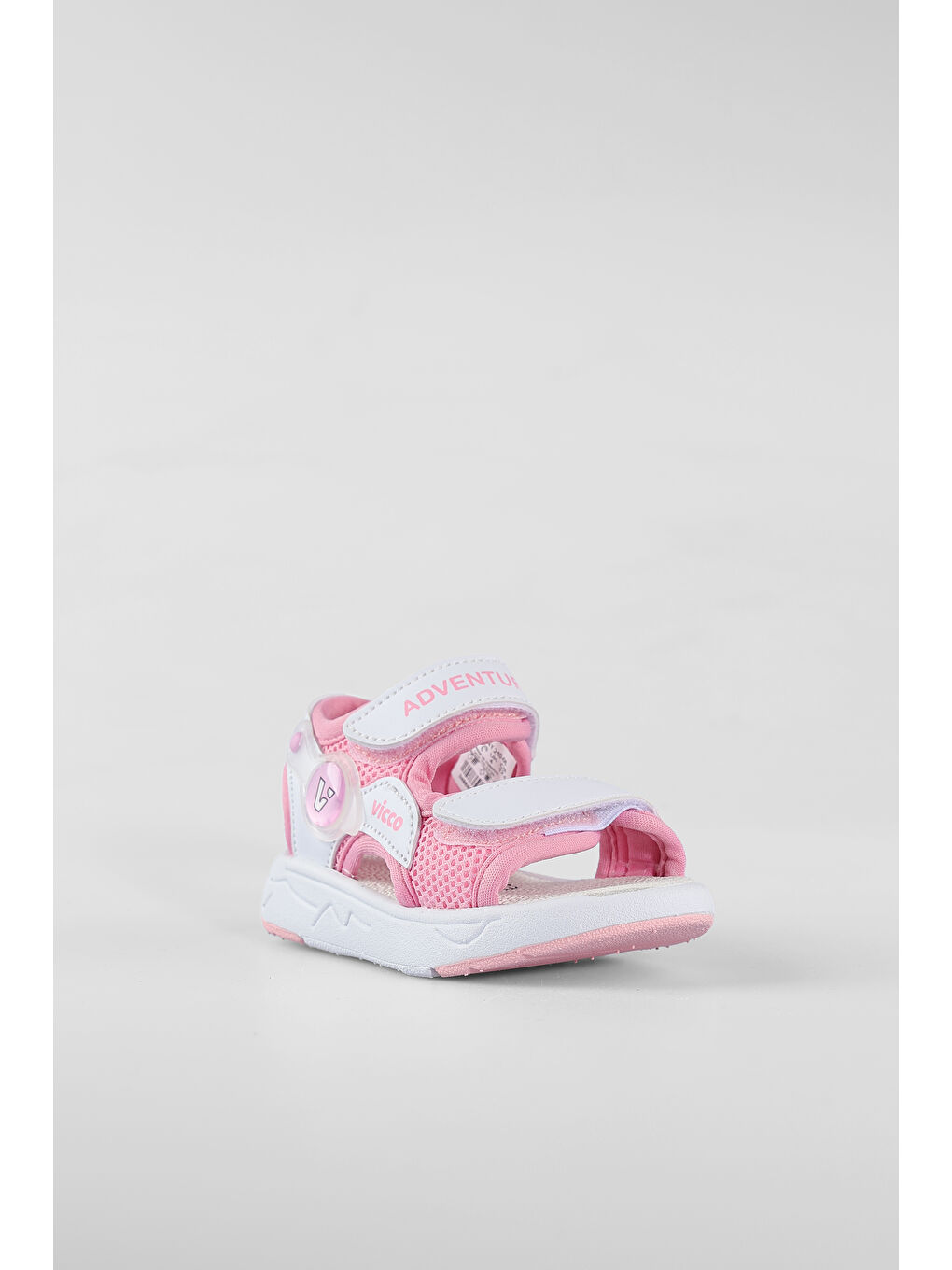 Mocha Hafif Kız Bebek Pembe Sandalet-3