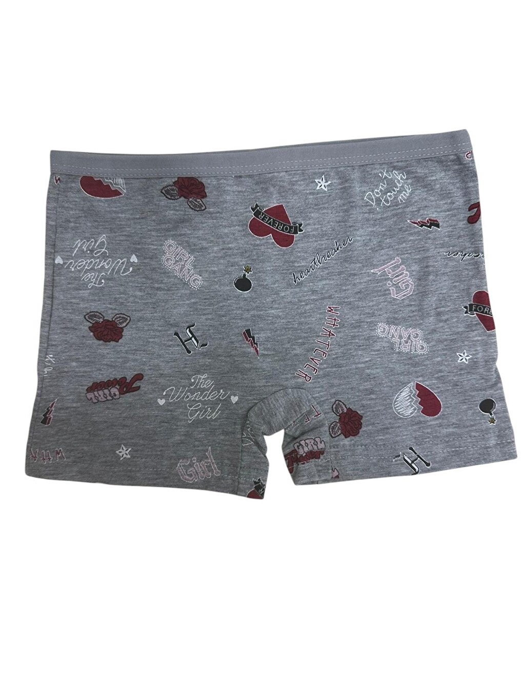 Karışık Kız Çocuk Boxer 3'lü Paket-3