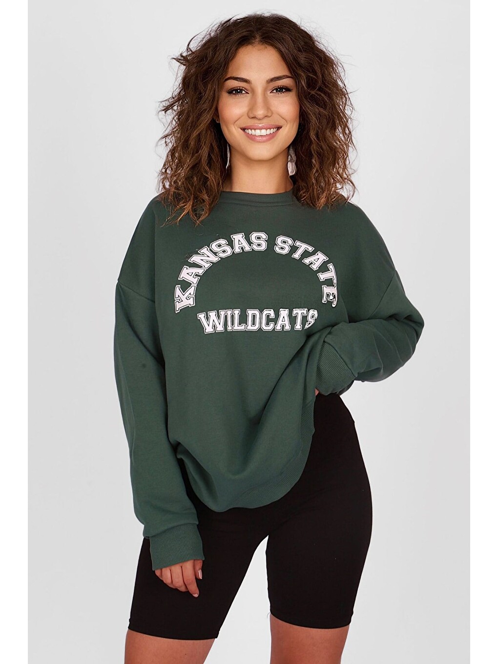 Koyu Yeşil Sweatshirt-1