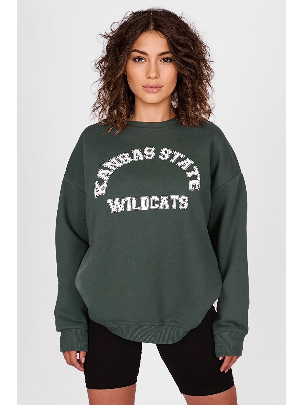 Koyu Yeşil Sweatshirt-2