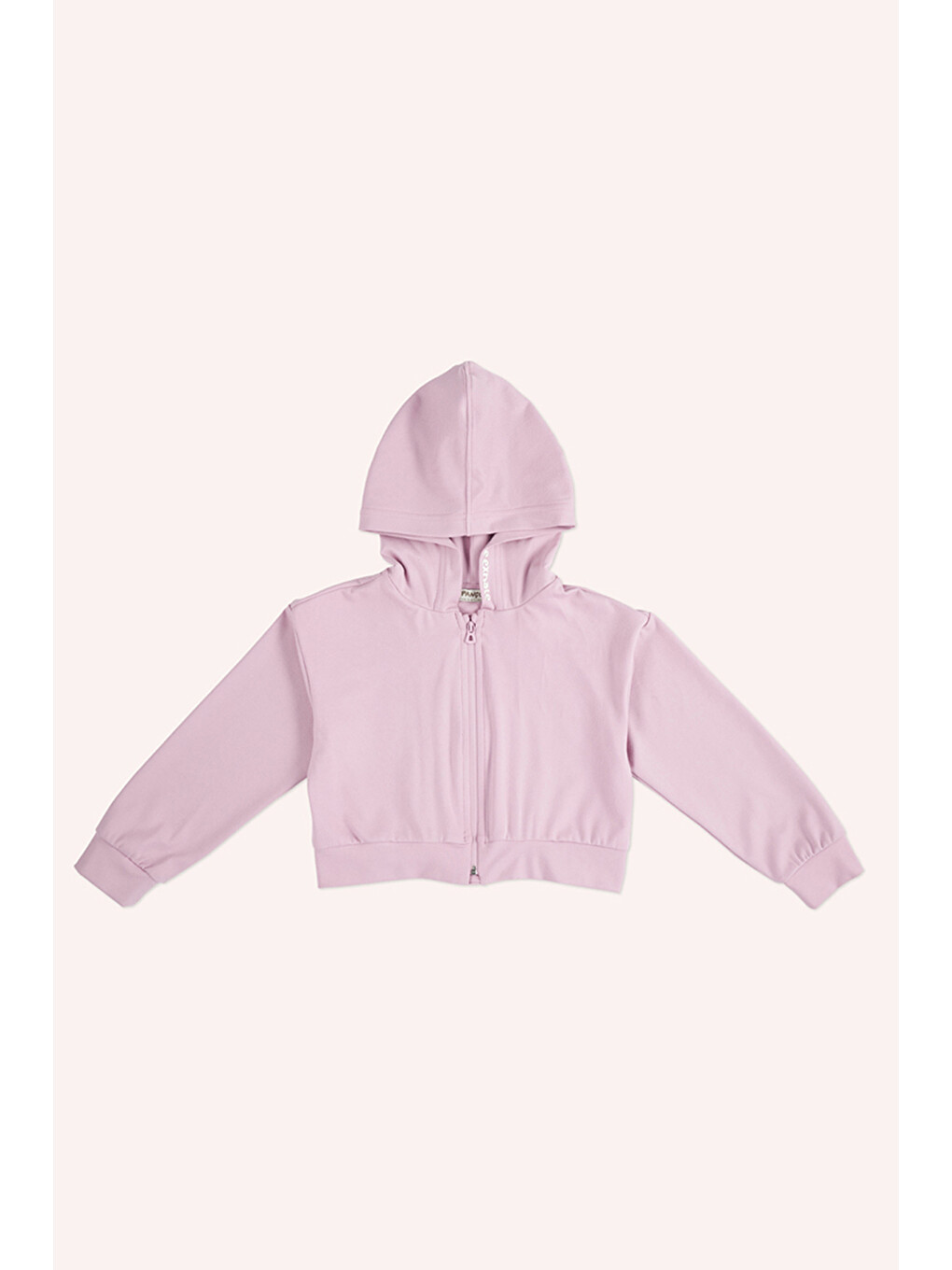 Kız Çocuk Baskı Detaylı Pembe Sweatshirt
