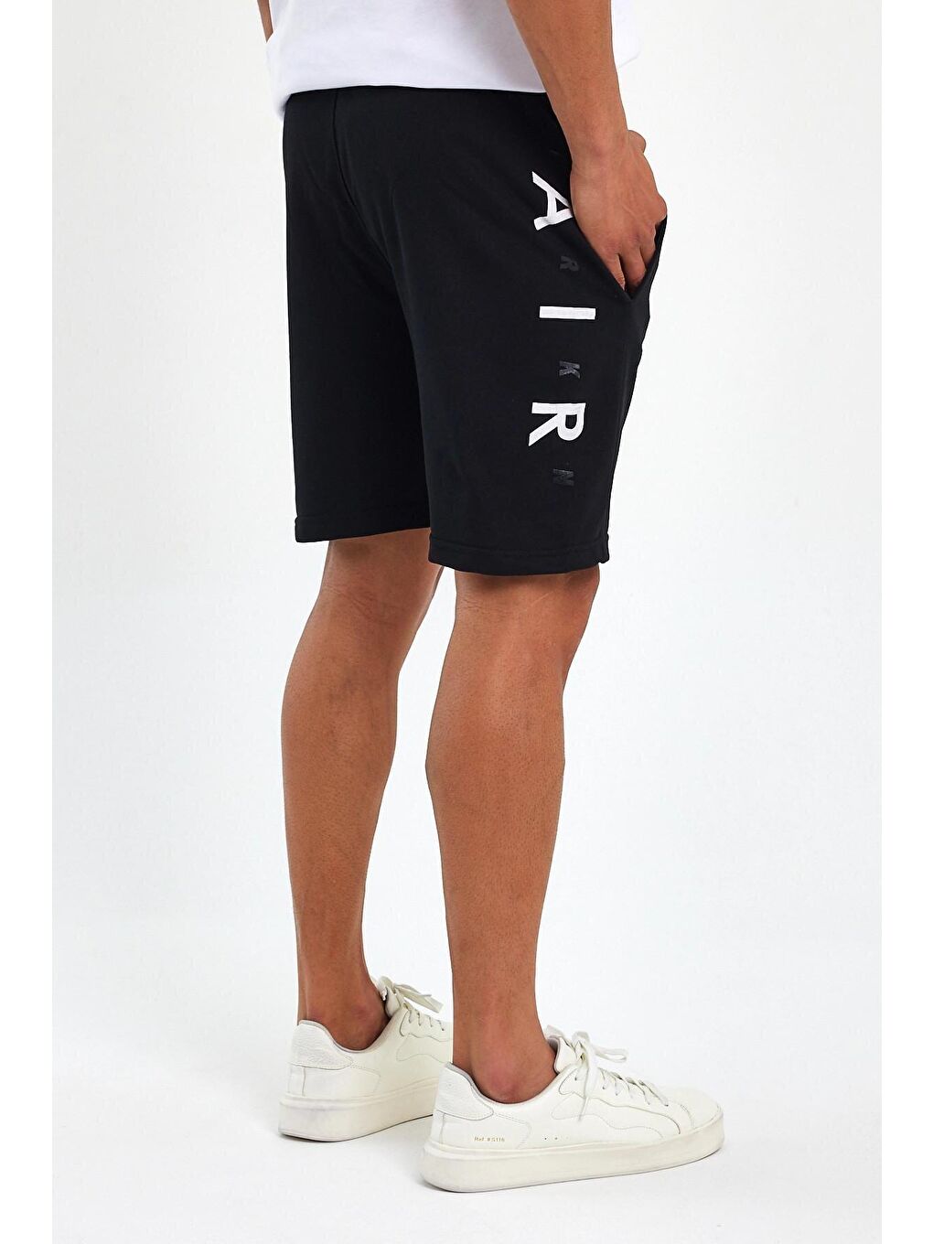 Süperlife Siyah Slim Fit Air Brooklyn Baskılı Erkek Şort SPR 2020Y09 - 1