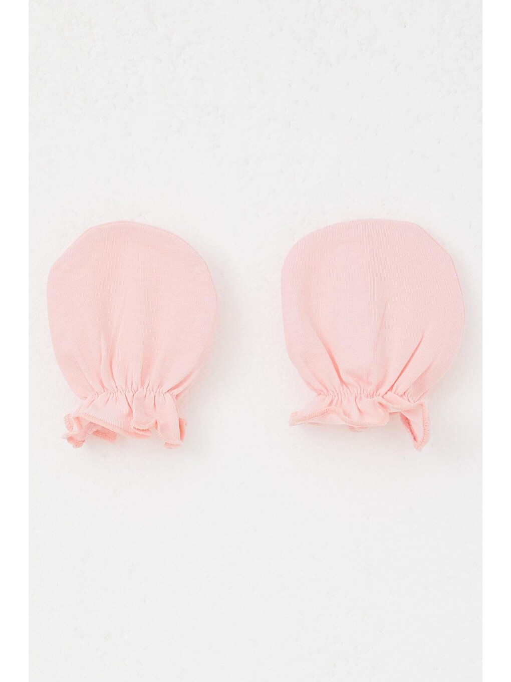 Yenidoğan Bebek Eldiven Basic Pembe (7 X 9 Cm)-1