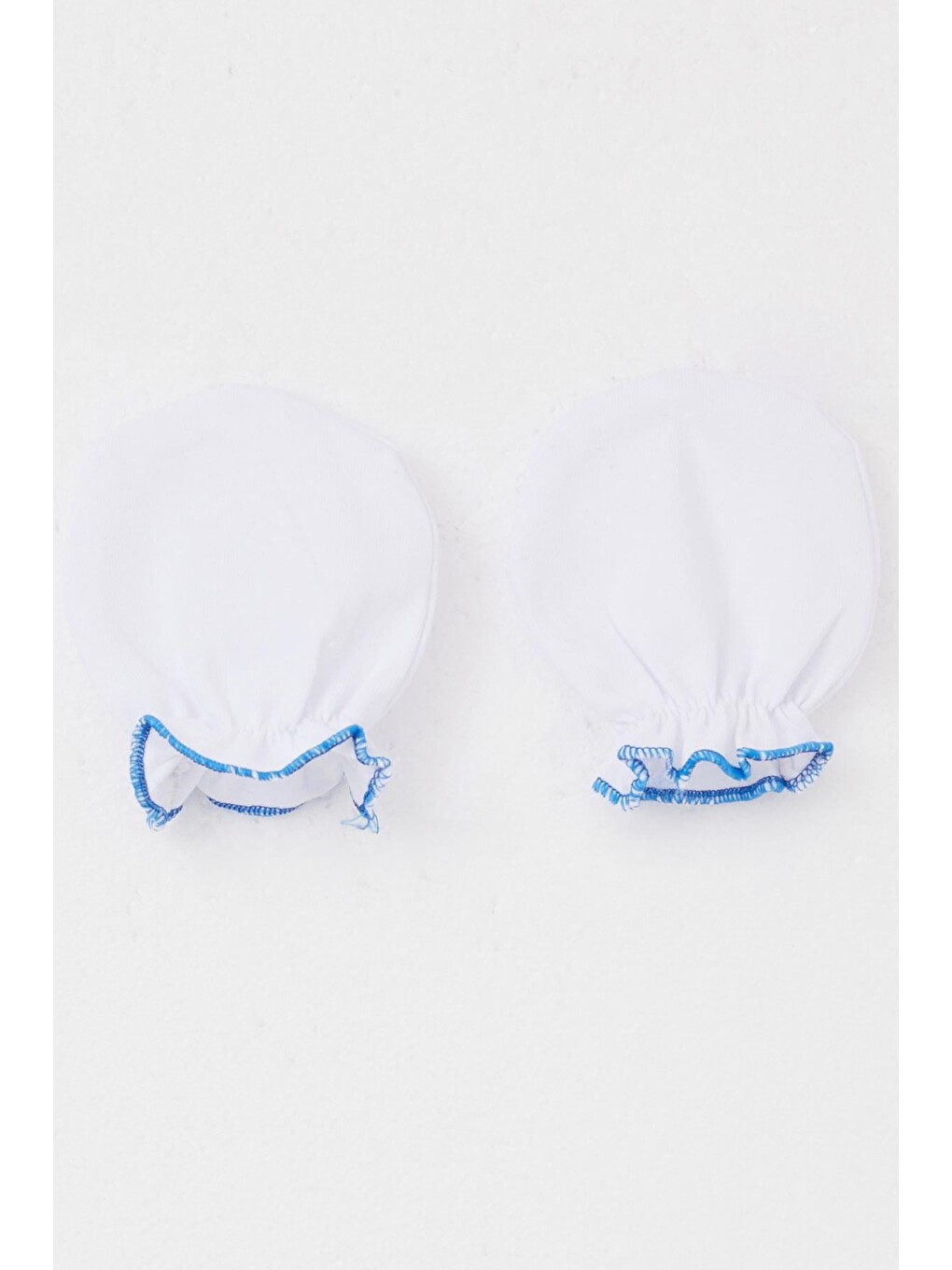 Yenidoğan Bebek Eldiven Basic Beyaz (7 X 9 Cm)-1