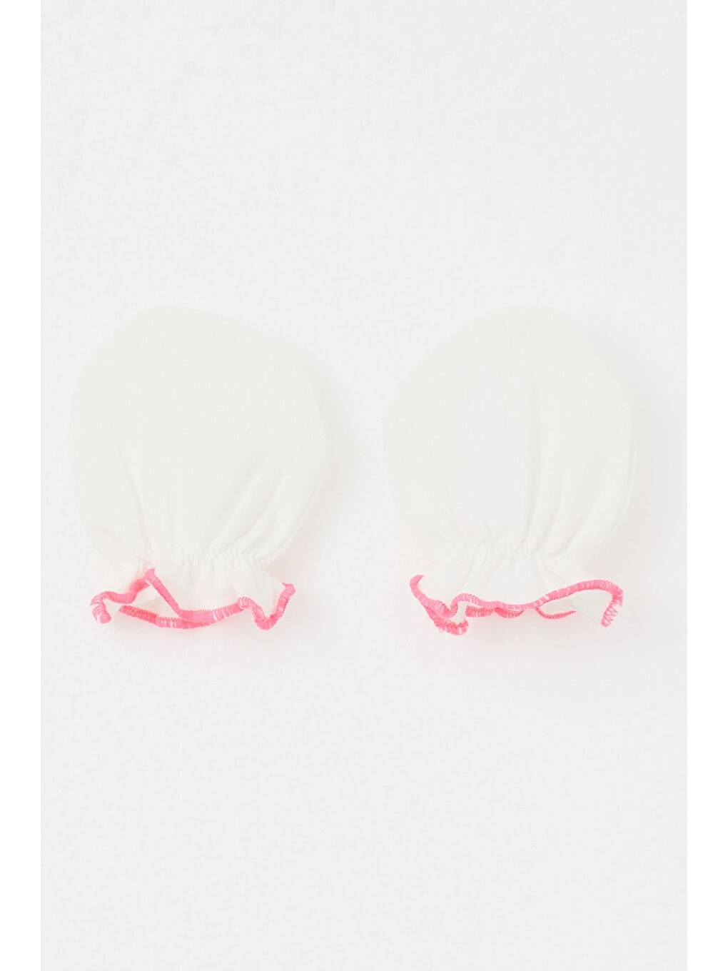 Yenidoğan Bebek Eldiven Basic Ekru (7 X 9 Cm)-1