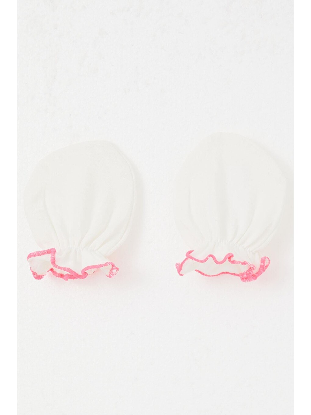 Yenidoğan Bebek Eldiven Basic Ekru (7 X 9 Cm)-2