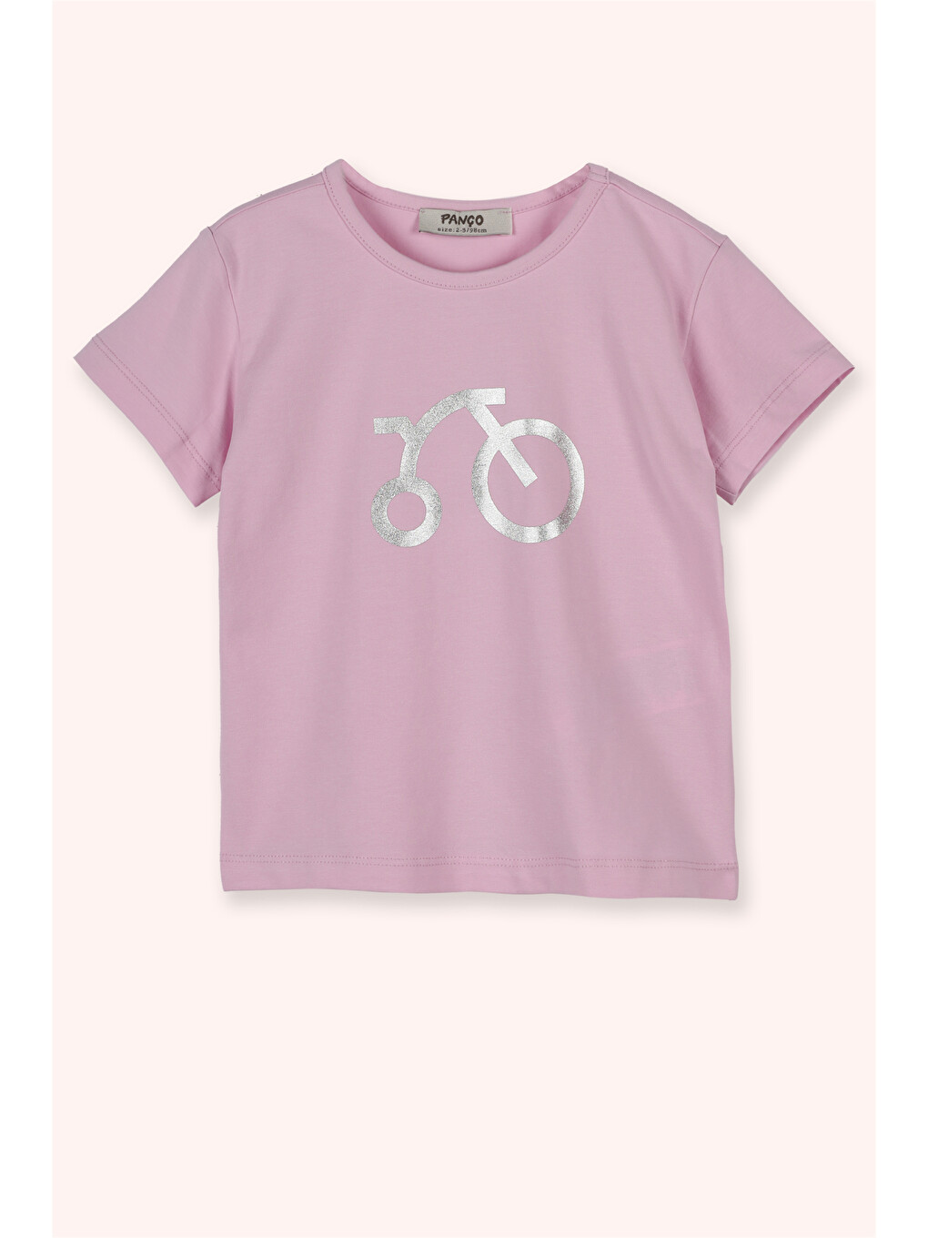 Kız Bebek Kısa Kollu Pembe Tişört