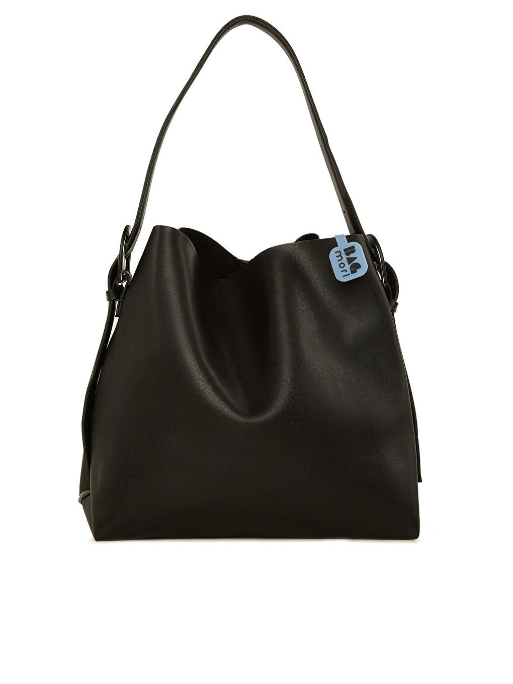 Siyah Kemer Toka Detaylı Çanta