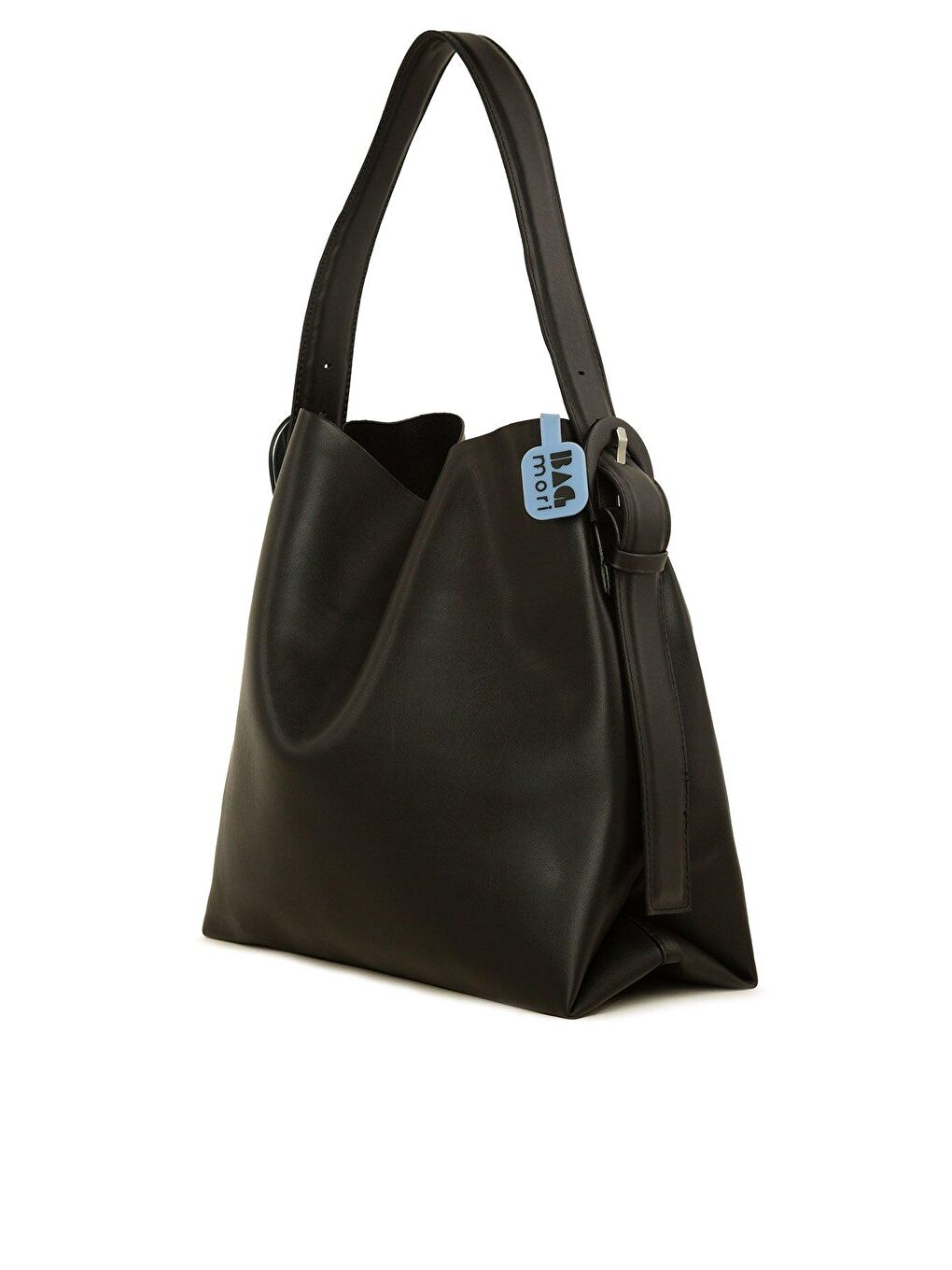 Siyah Kemer Toka Detaylı Çanta-1