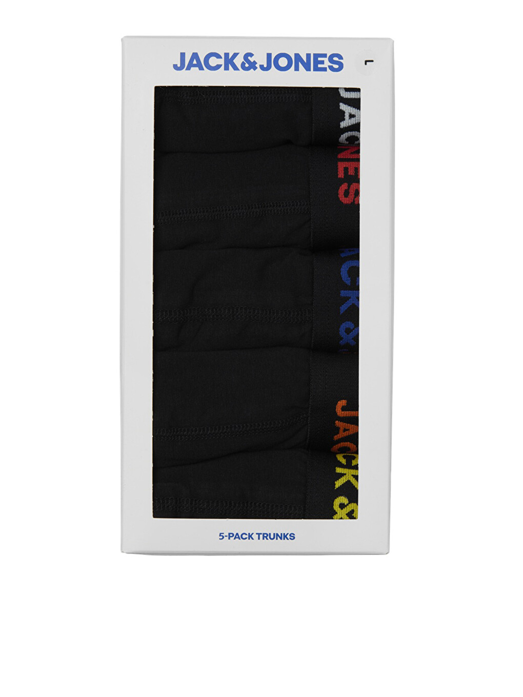 Siyah Additıonals Jacblack Streç Pamuklu Logolu 5 Pack Boxer 12167028-1