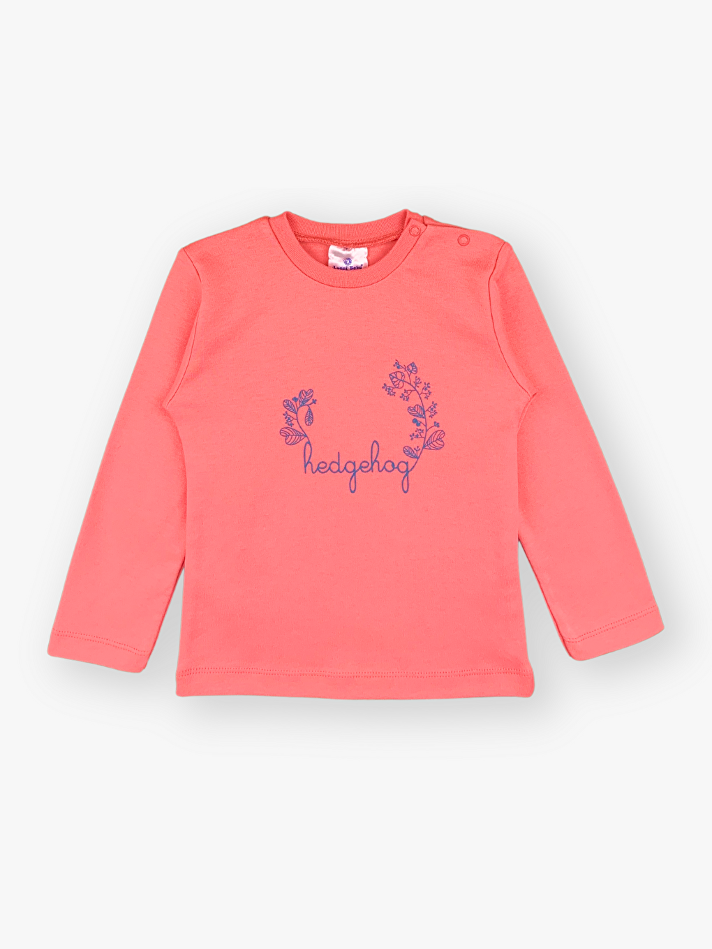 Kırmızı Bisiklet Yaka Uzun Kollu Kız Bebek Pijama Takımı-1