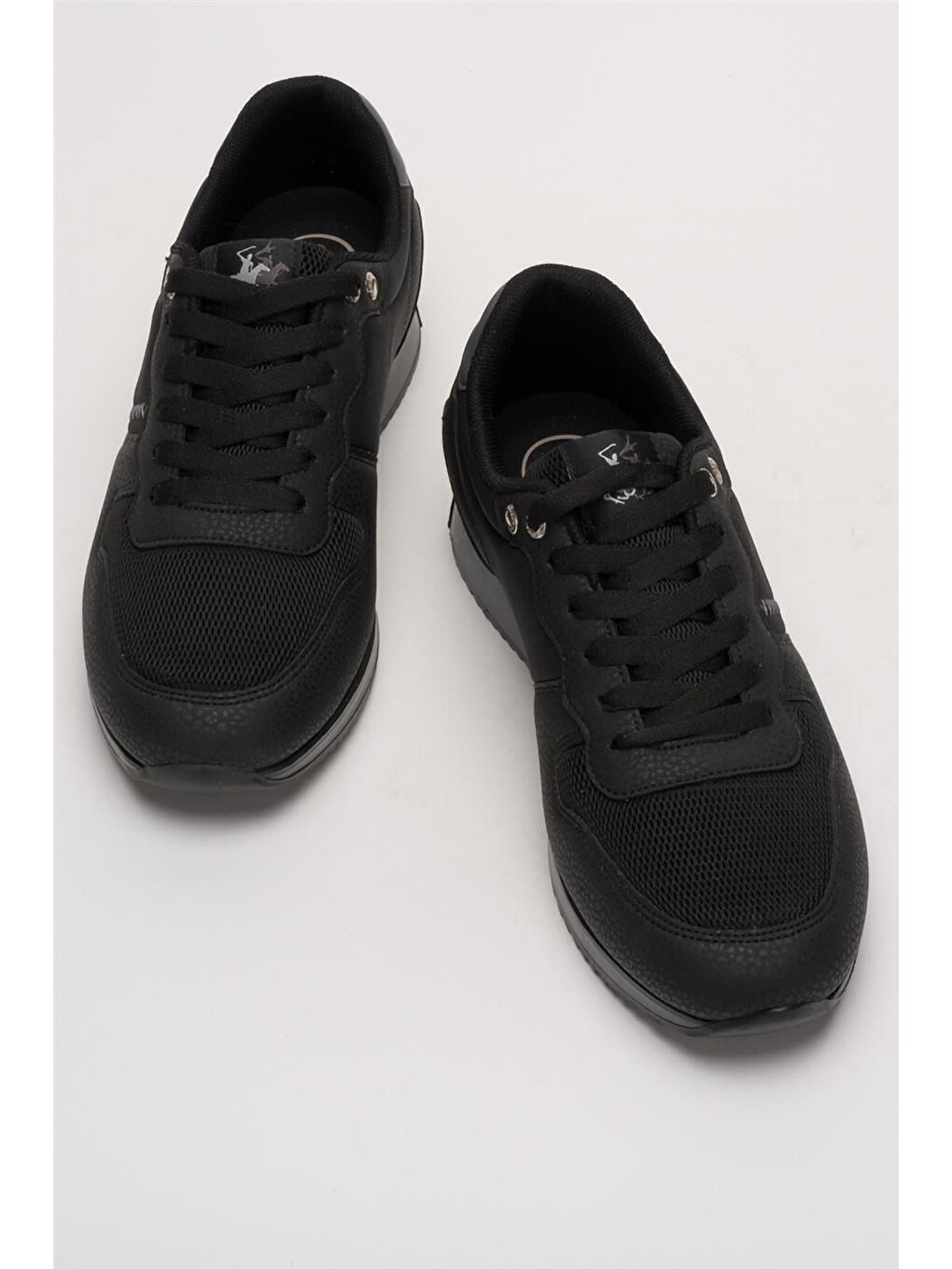 Erkek Günlük Casual Sneaker Ayakkabı Leona Siyah-füme-5