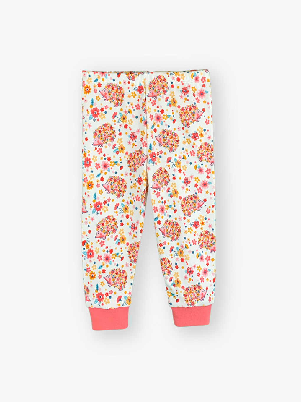 Kırmızı Bisiklet Yaka Uzun Kollu Kız Bebek Pijama Takımı-2