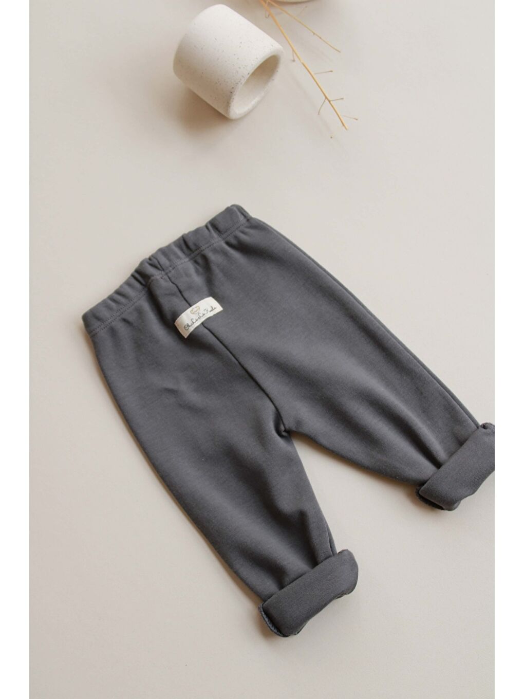 Antrasit Penye Tayt-5