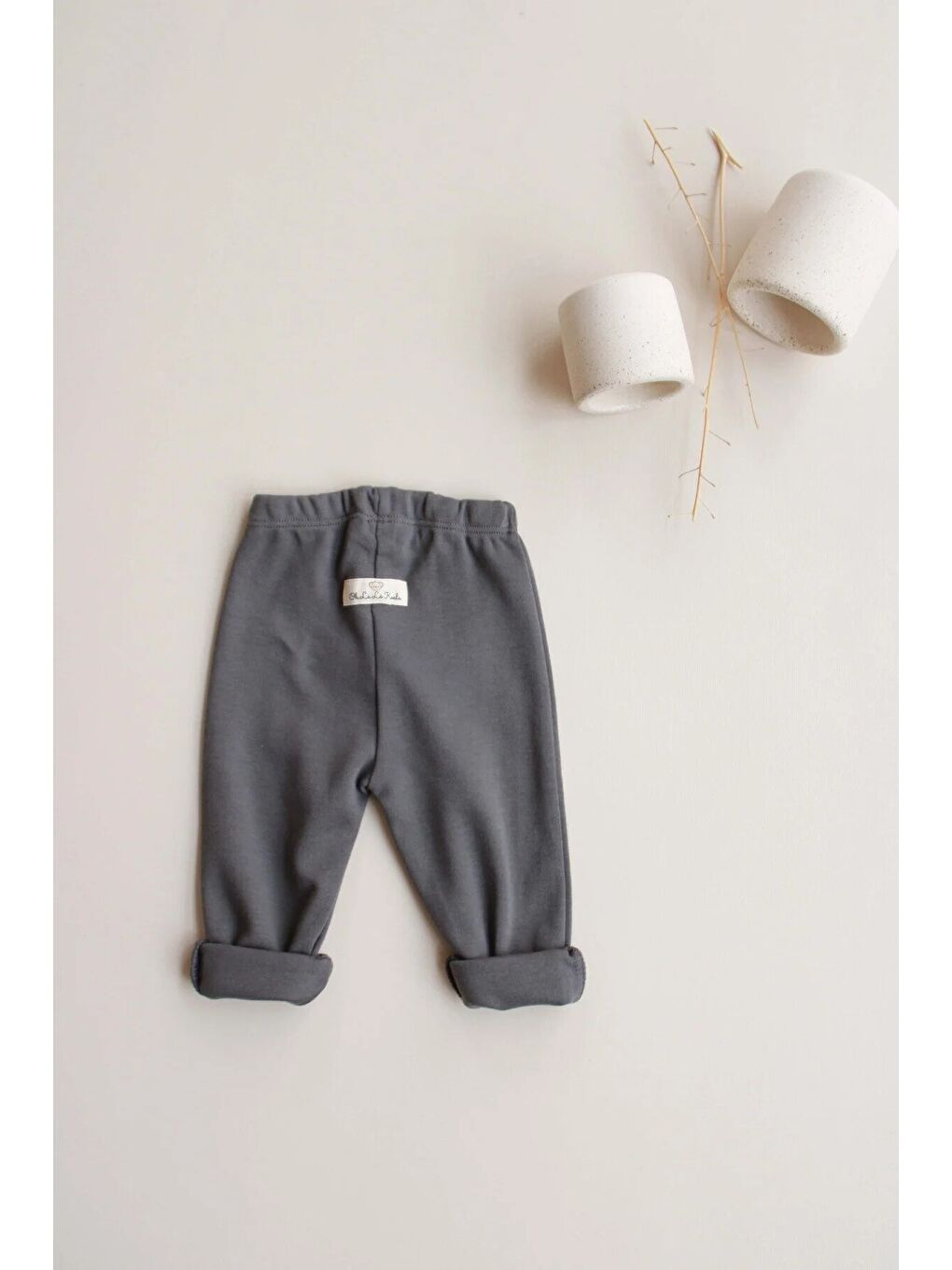 Antrasit Penye Tayt-7