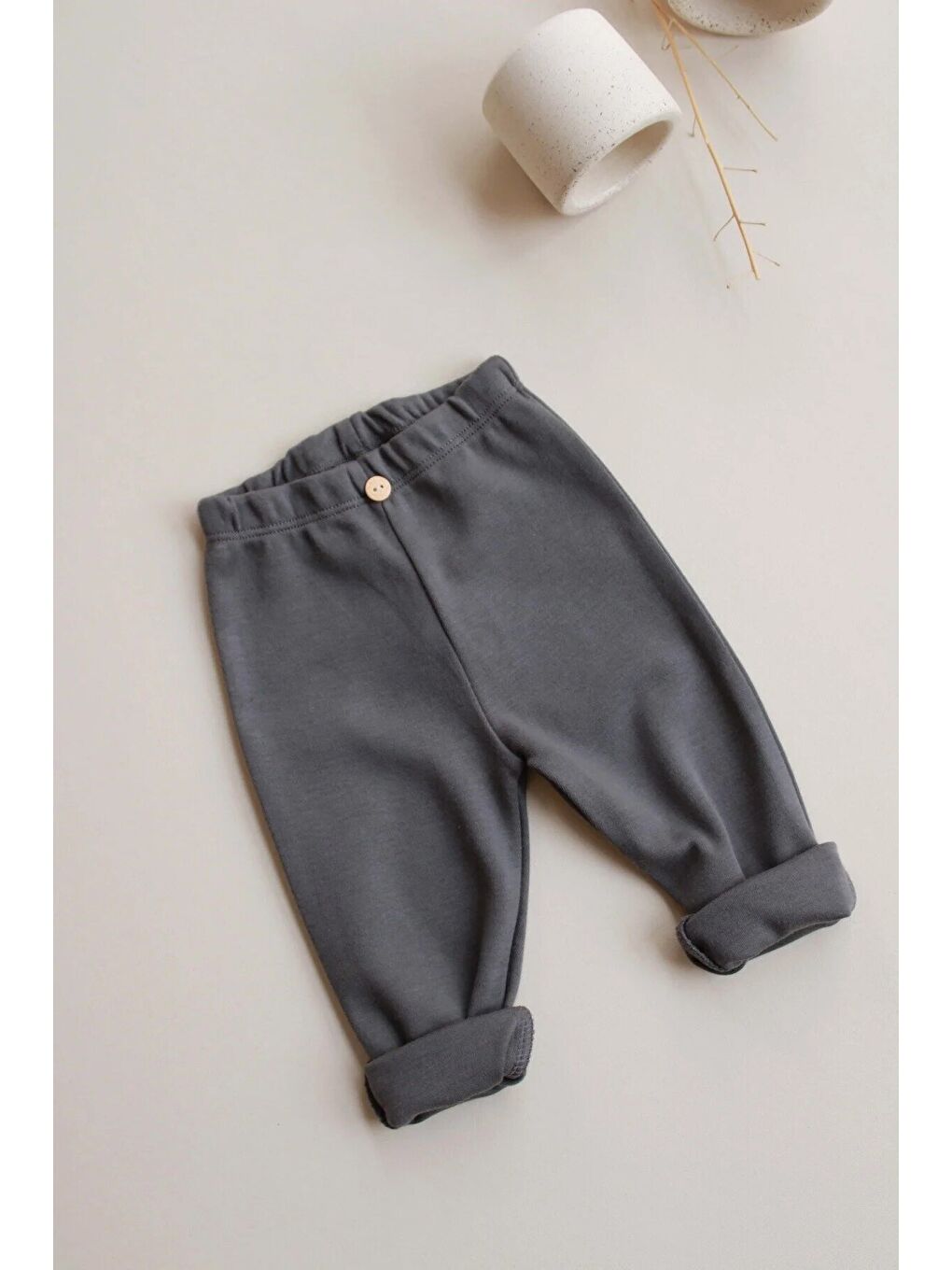 Antrasit Penye Tayt-8